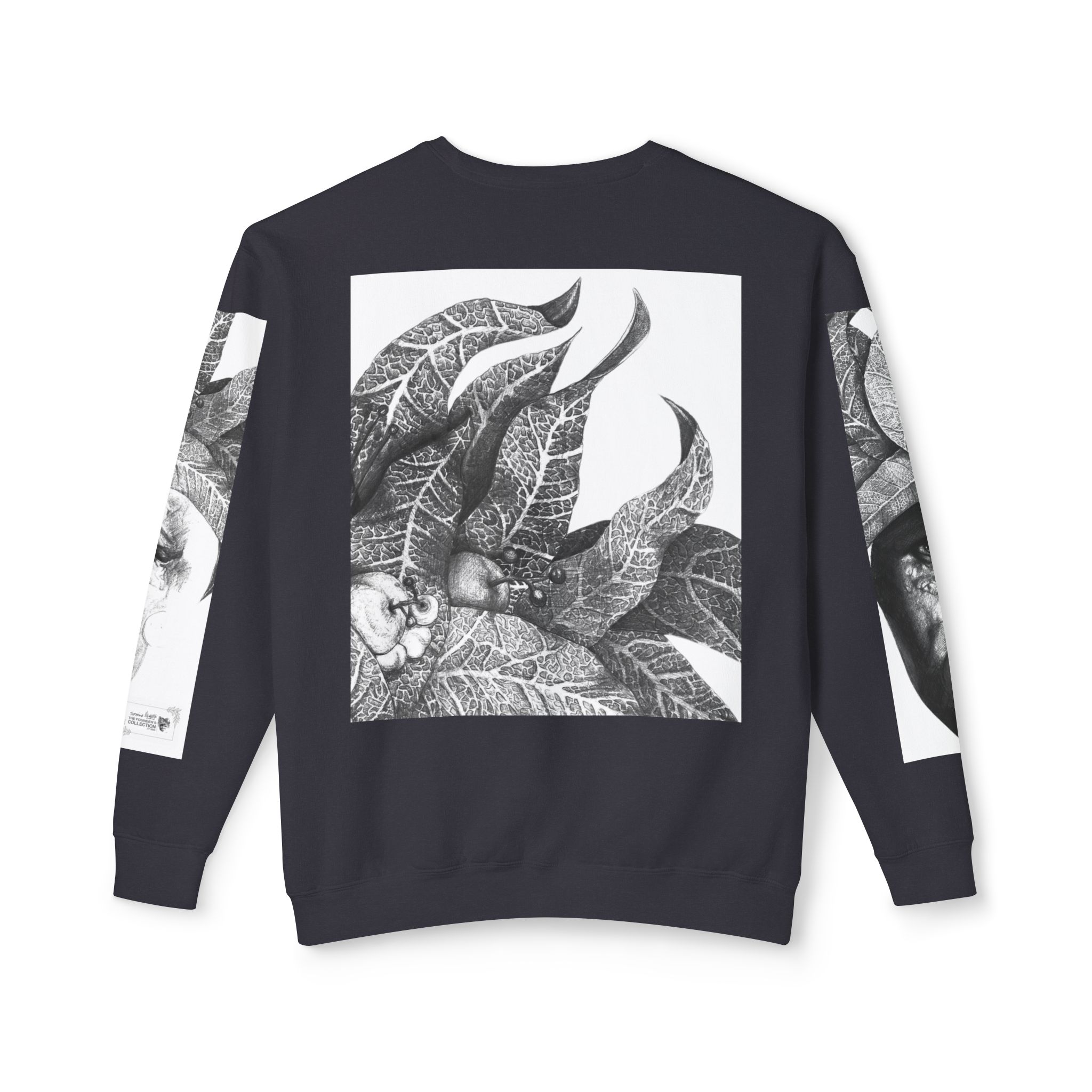 The Original Sunman: Softness & Sustainable Vision - Unisex Lightweight Crewneck Sweatshirt - By Siphiwe Ngwenya - Image 46