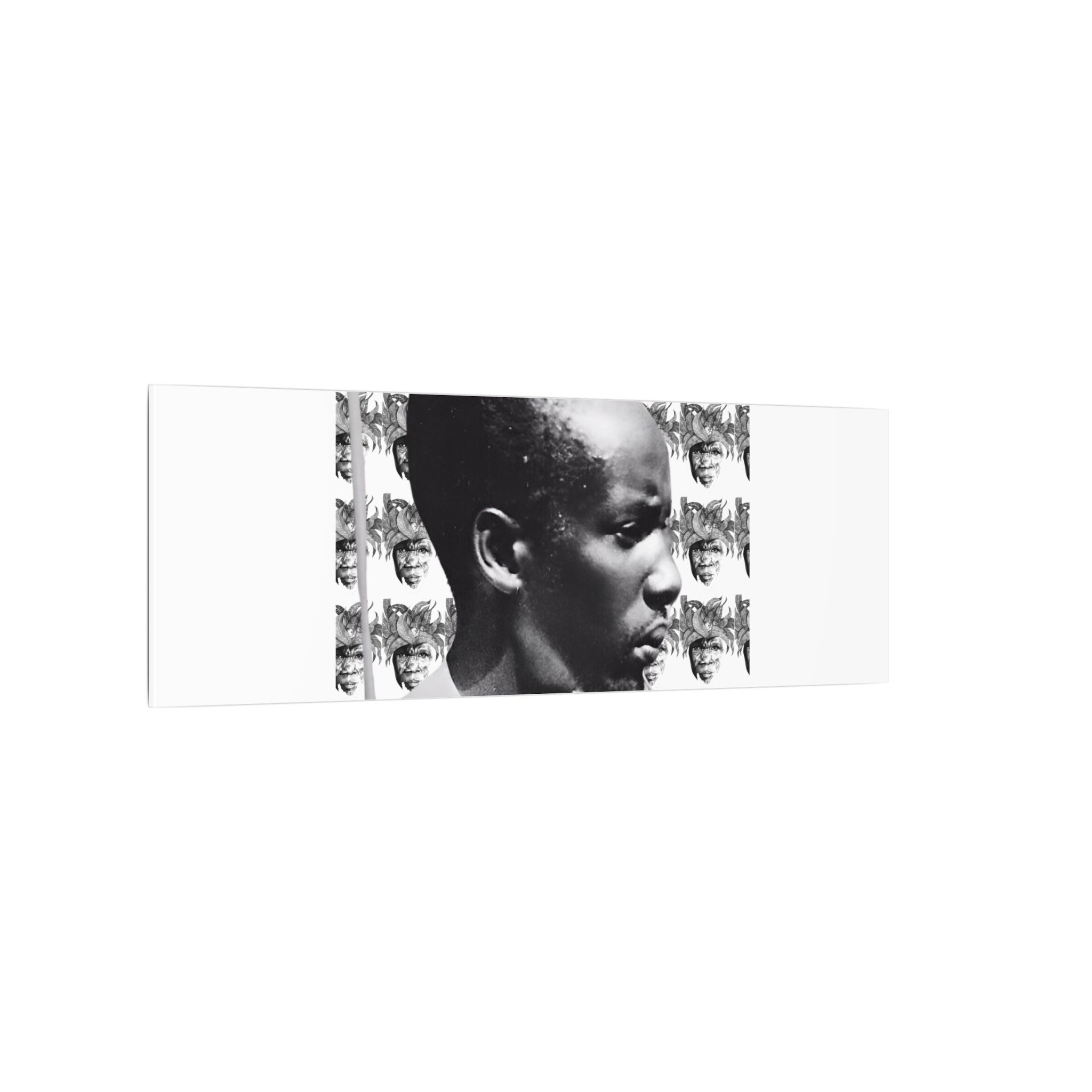 Matte Canvas Print — Black & White Portrait Art (Stretched) - Image 38
