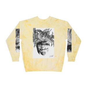 The Original Sunman: Dynamic Heritage Color Blast Crewneck - By Siphiwe Ngwenya