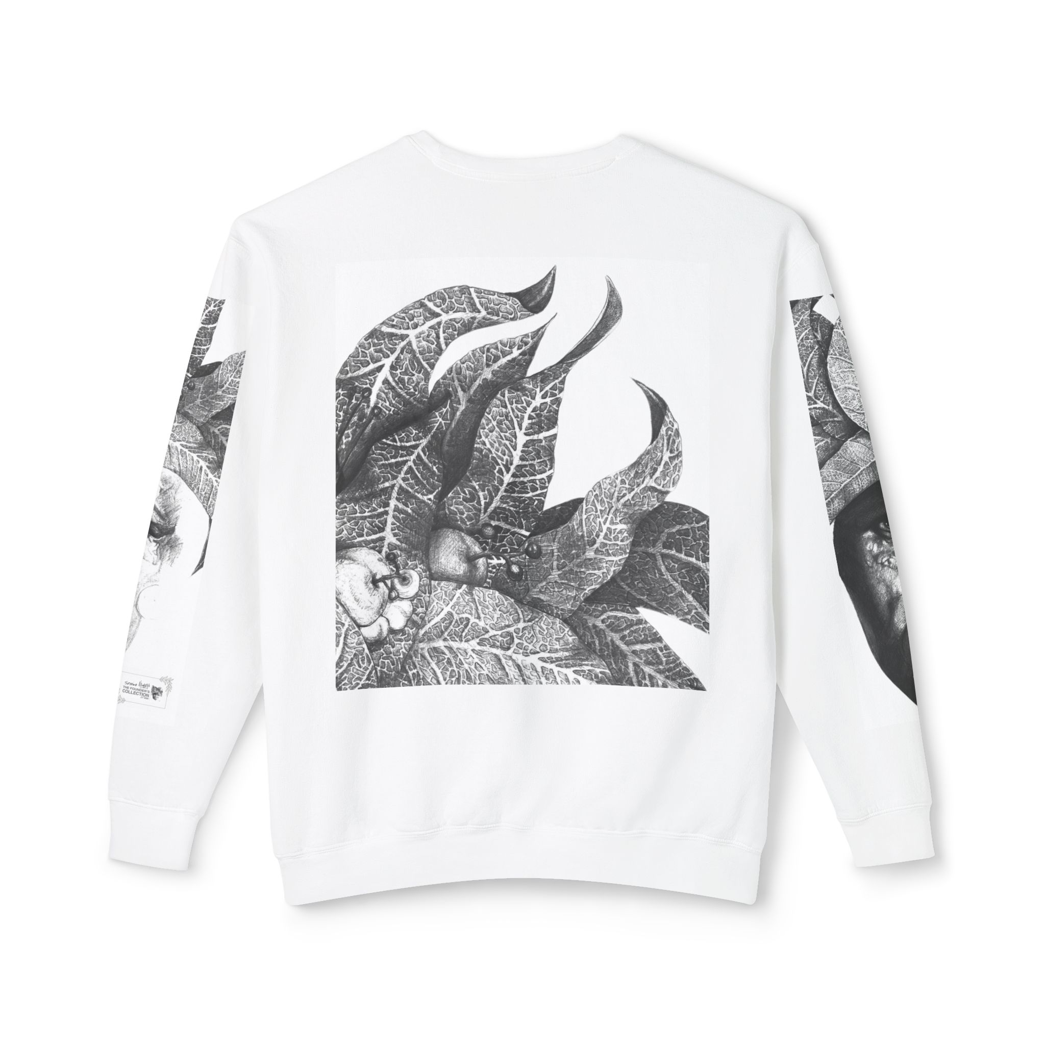 The Original Sunman: Softness & Sustainable Vision - Unisex Lightweight Crewneck Sweatshirt - By Siphiwe Ngwenya - Image 2