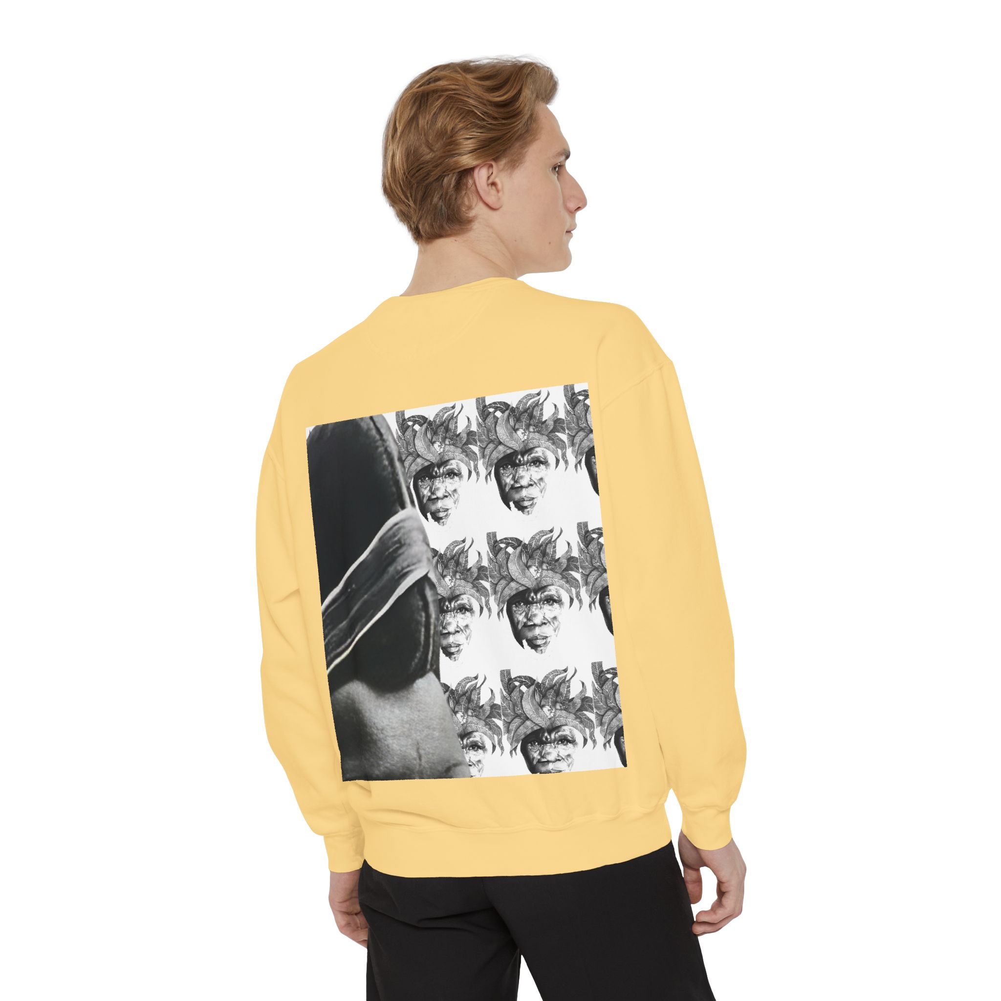 Ancestral Echo: Cultural Heritage Crewneck Unisex Sweatshirt - Image 12