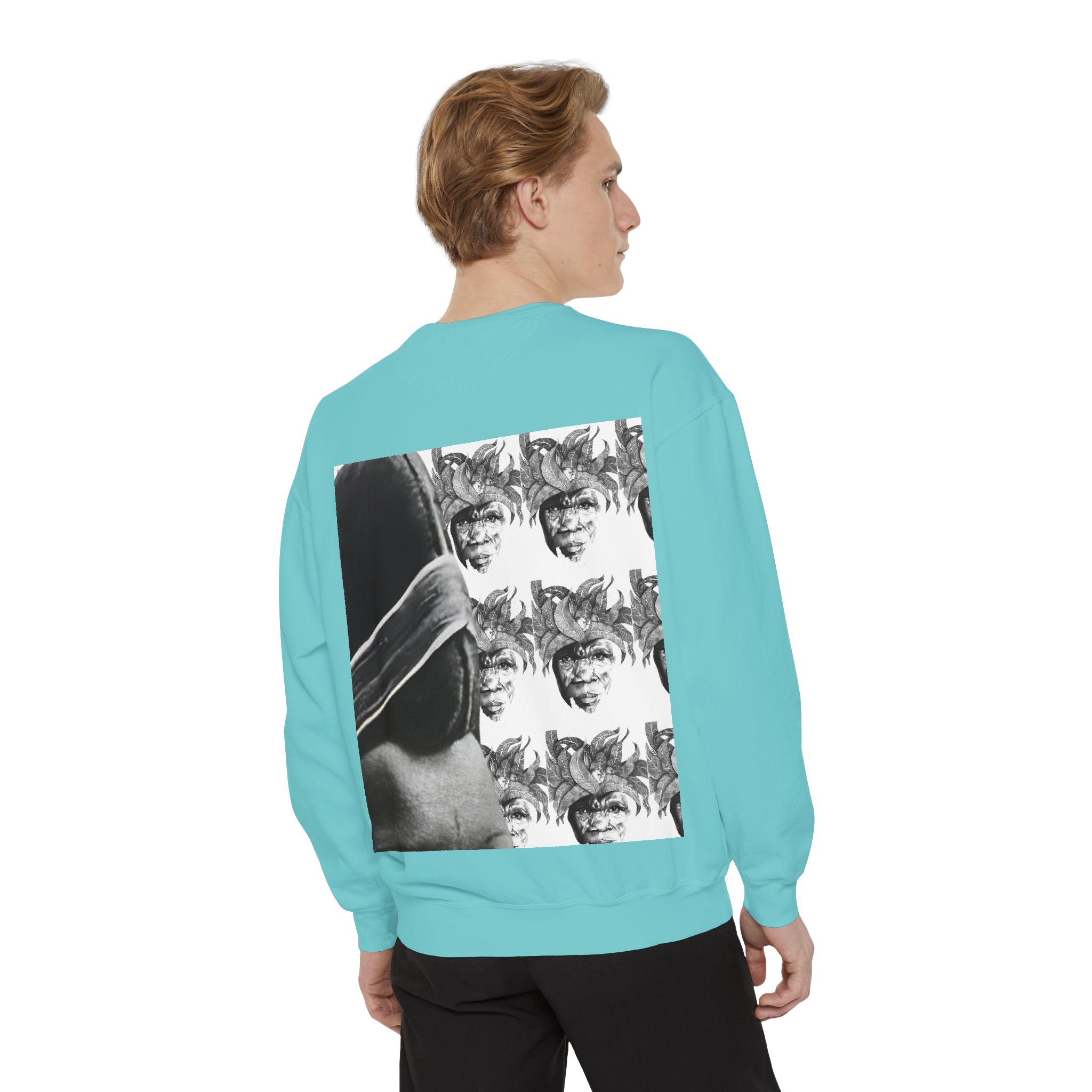 Ancestral Echo: Cultural Heritage Crewneck Unisex Sweatshirt - Image 24