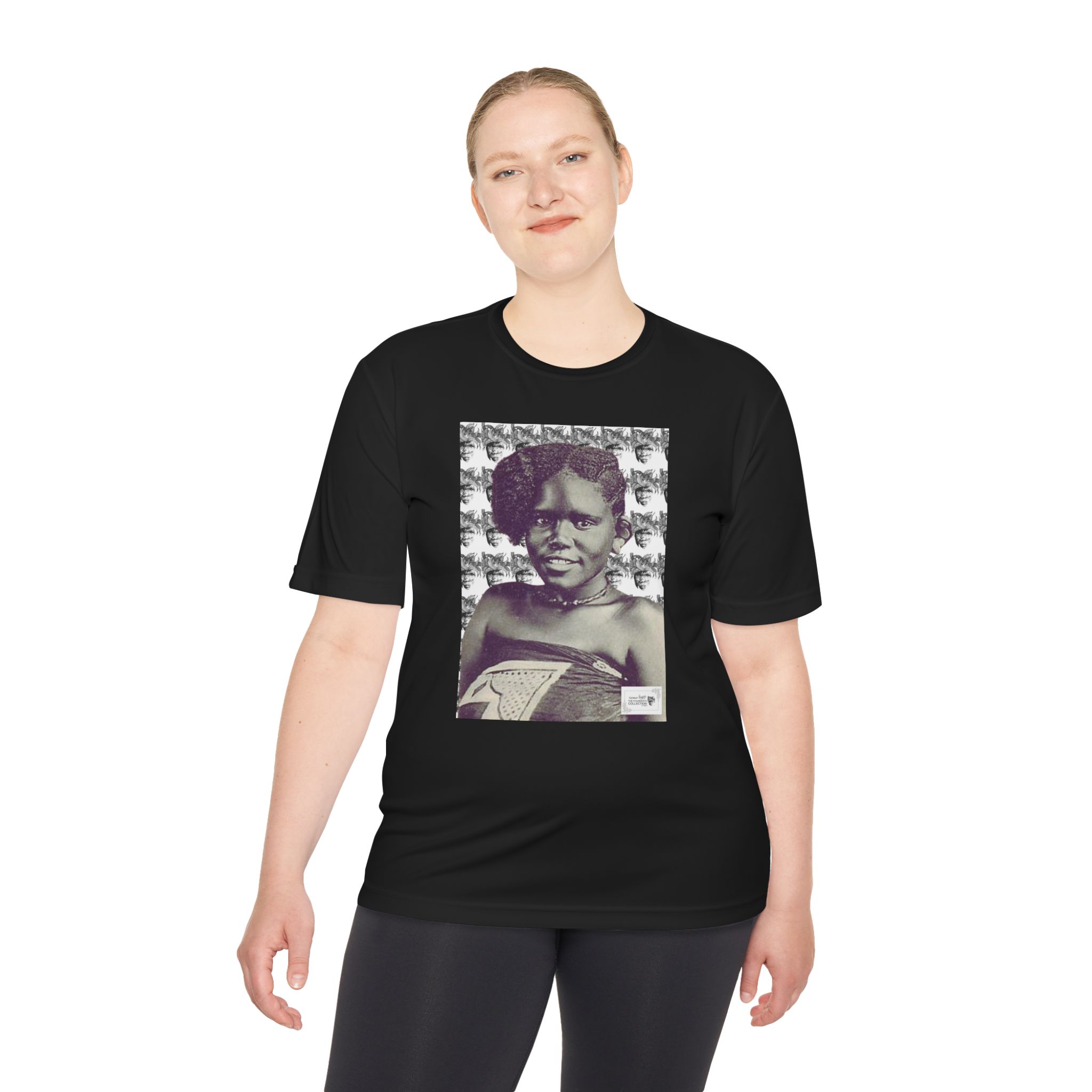 Graphic Tee — Vintage Portrait Black & White Photo Print - Image 20