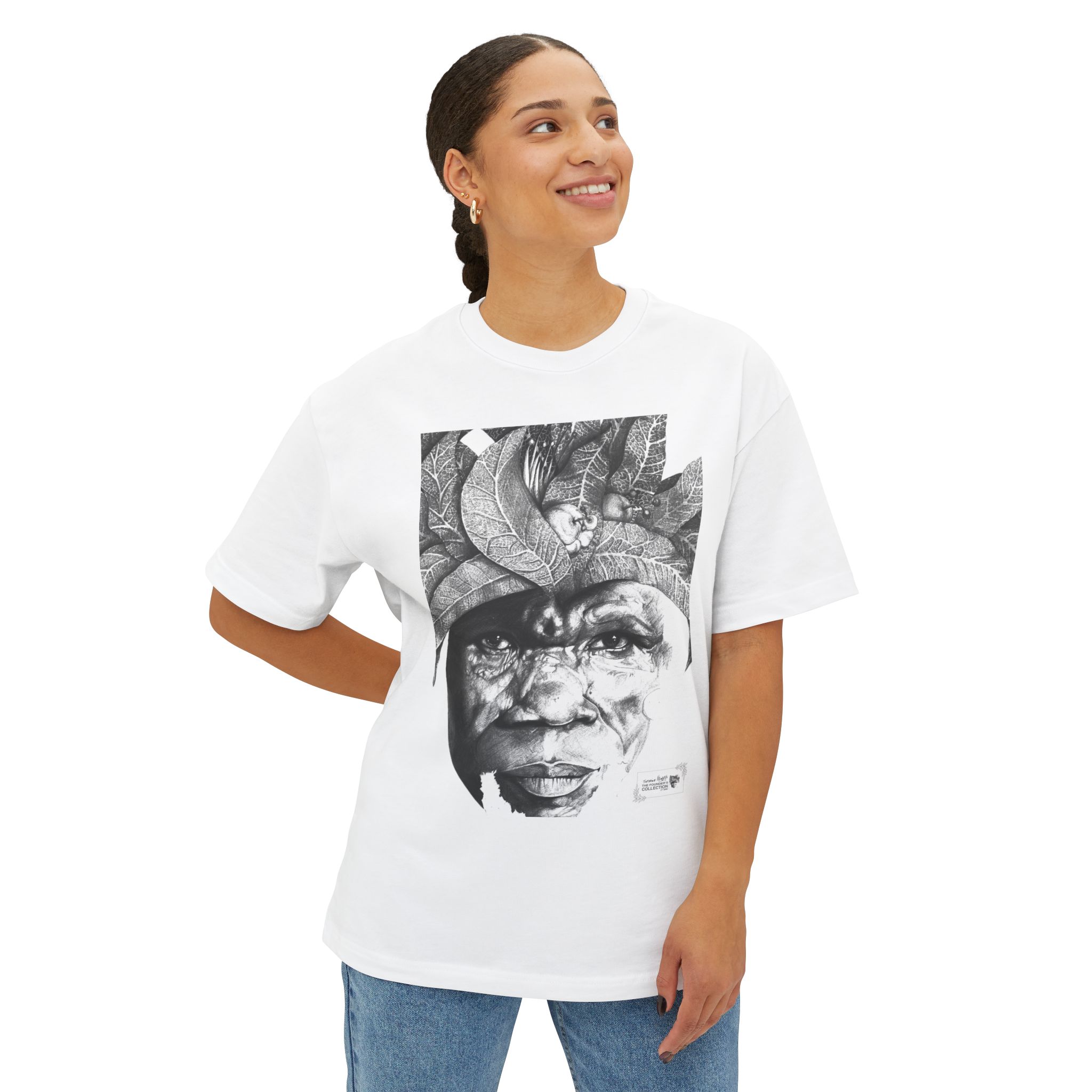 Unisex Oversized Boxy Tee - Image 3