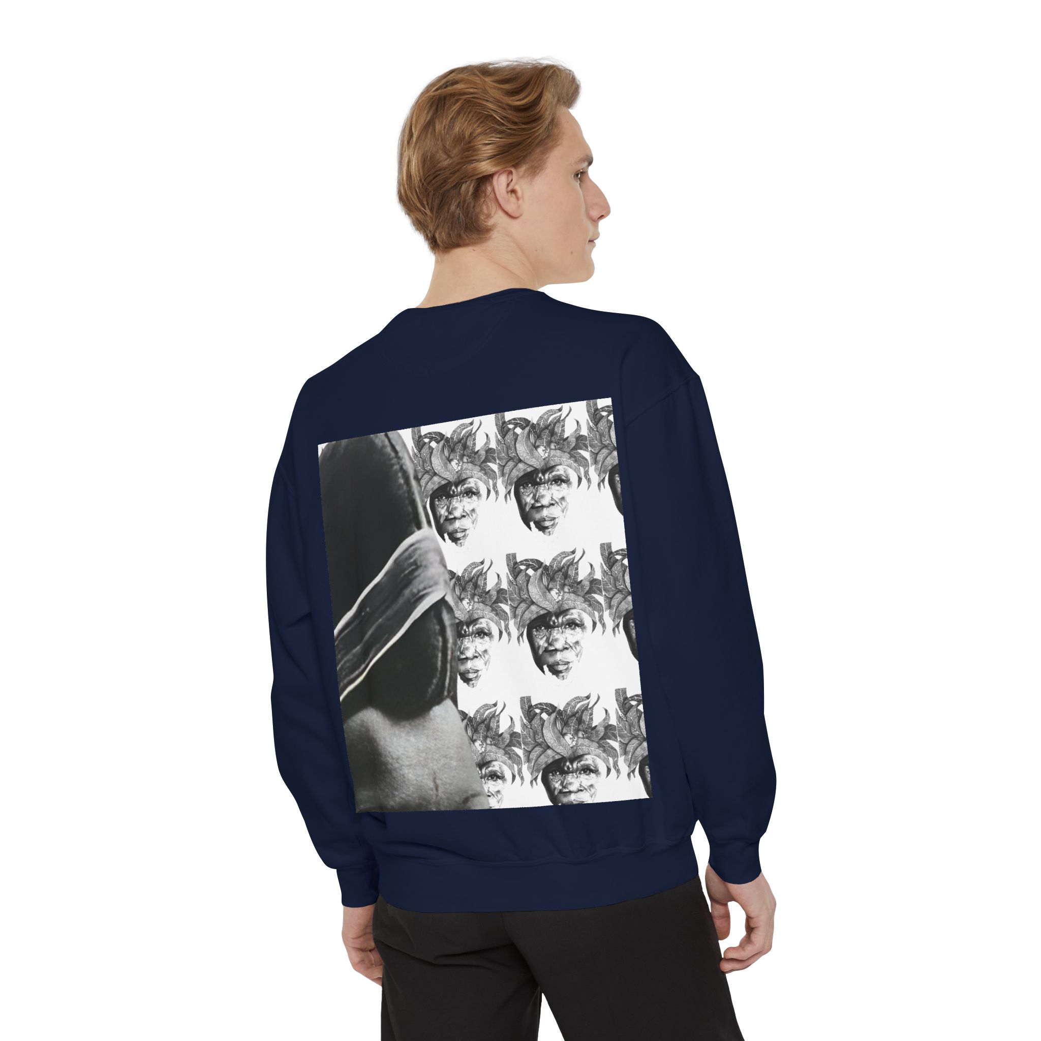 Ancestral Echo: Cultural Heritage Crewneck Unisex Sweatshirt - Image 64