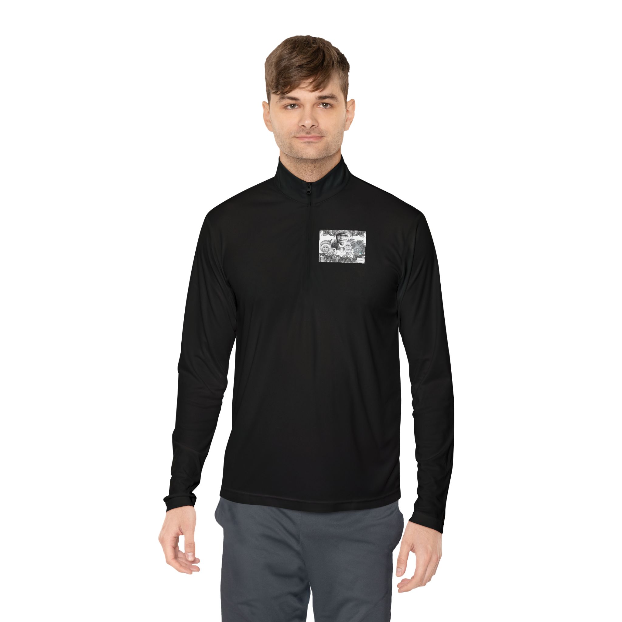 Unisex Quarter-Zip Pullover - Image 12