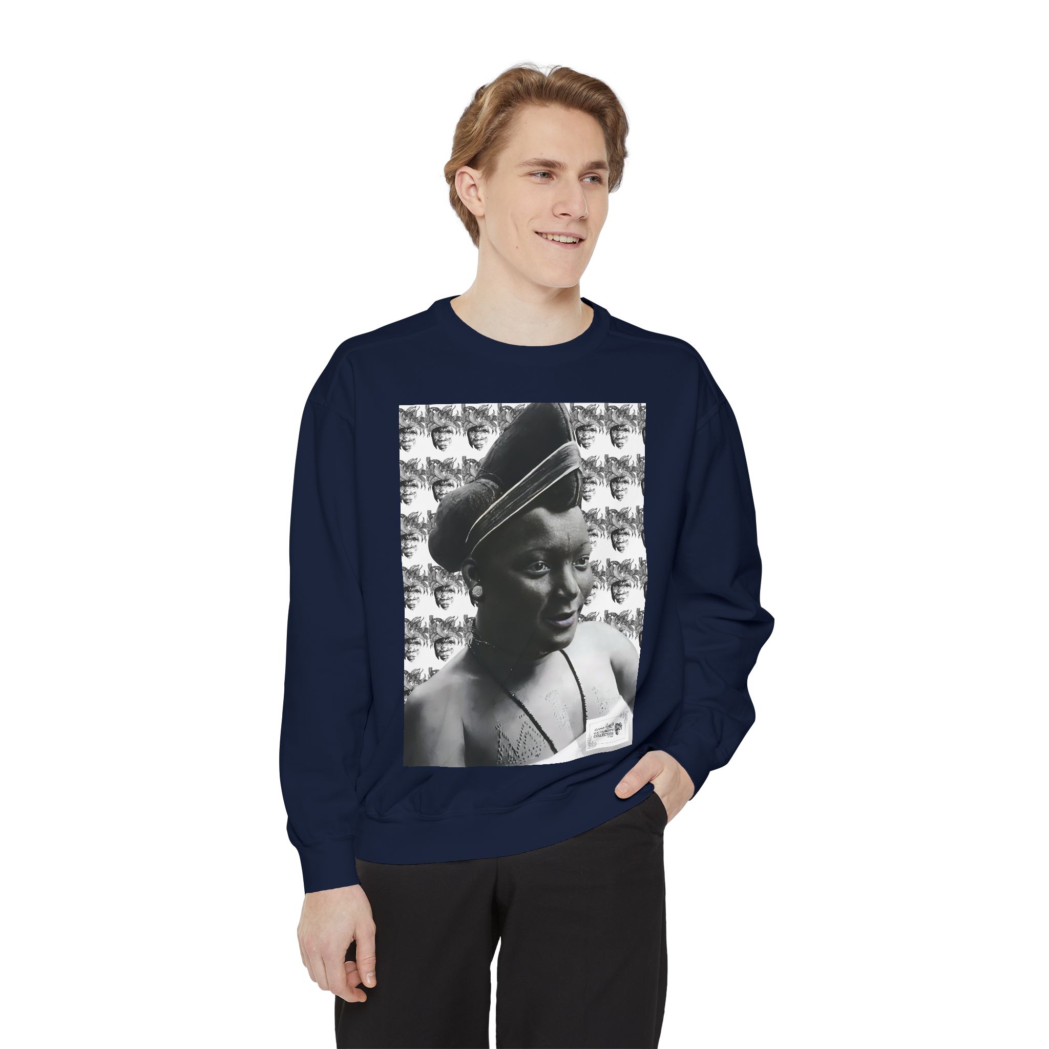 Ancestral Echo: Cultural Heritage Crewneck Unisex Sweatshirt - Image 63