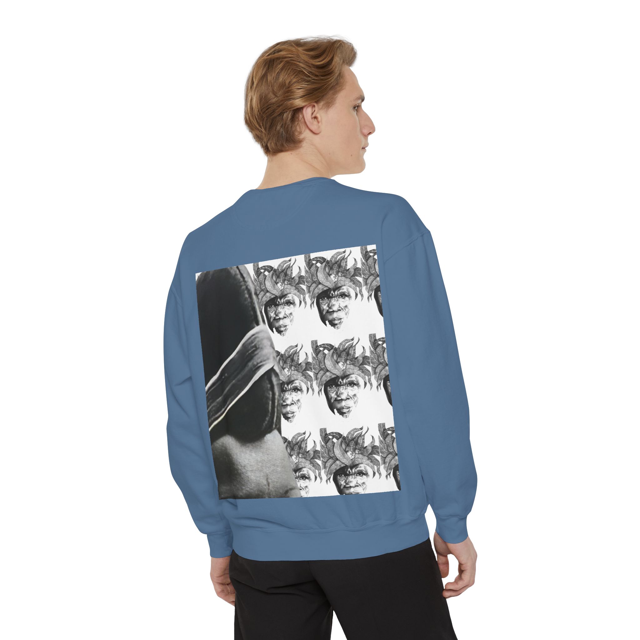 Ancestral Echo: Cultural Heritage Crewneck Unisex Sweatshirt - Image 56