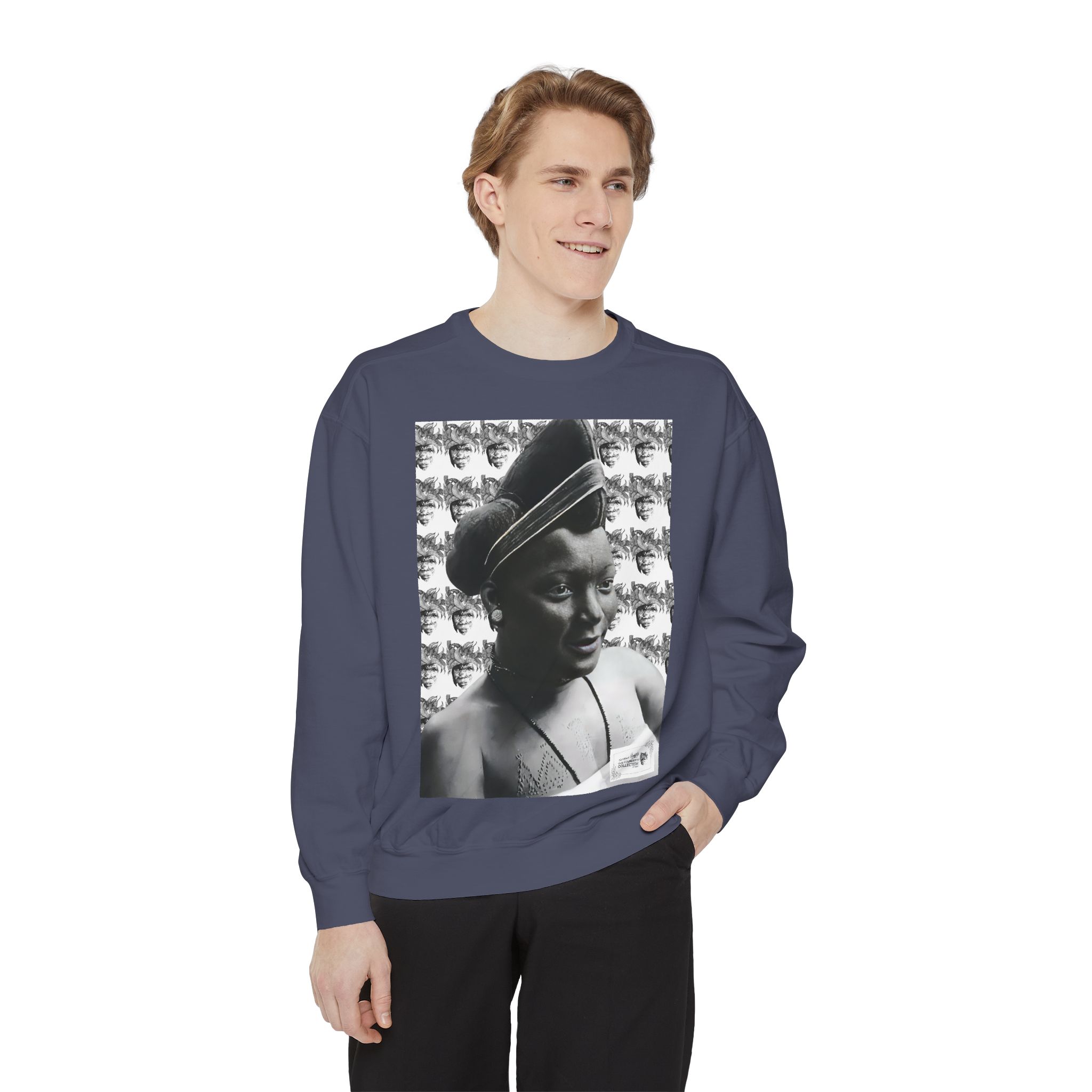 Ancestral Echo: Cultural Heritage Crewneck Unisex Sweatshirt - Image 59