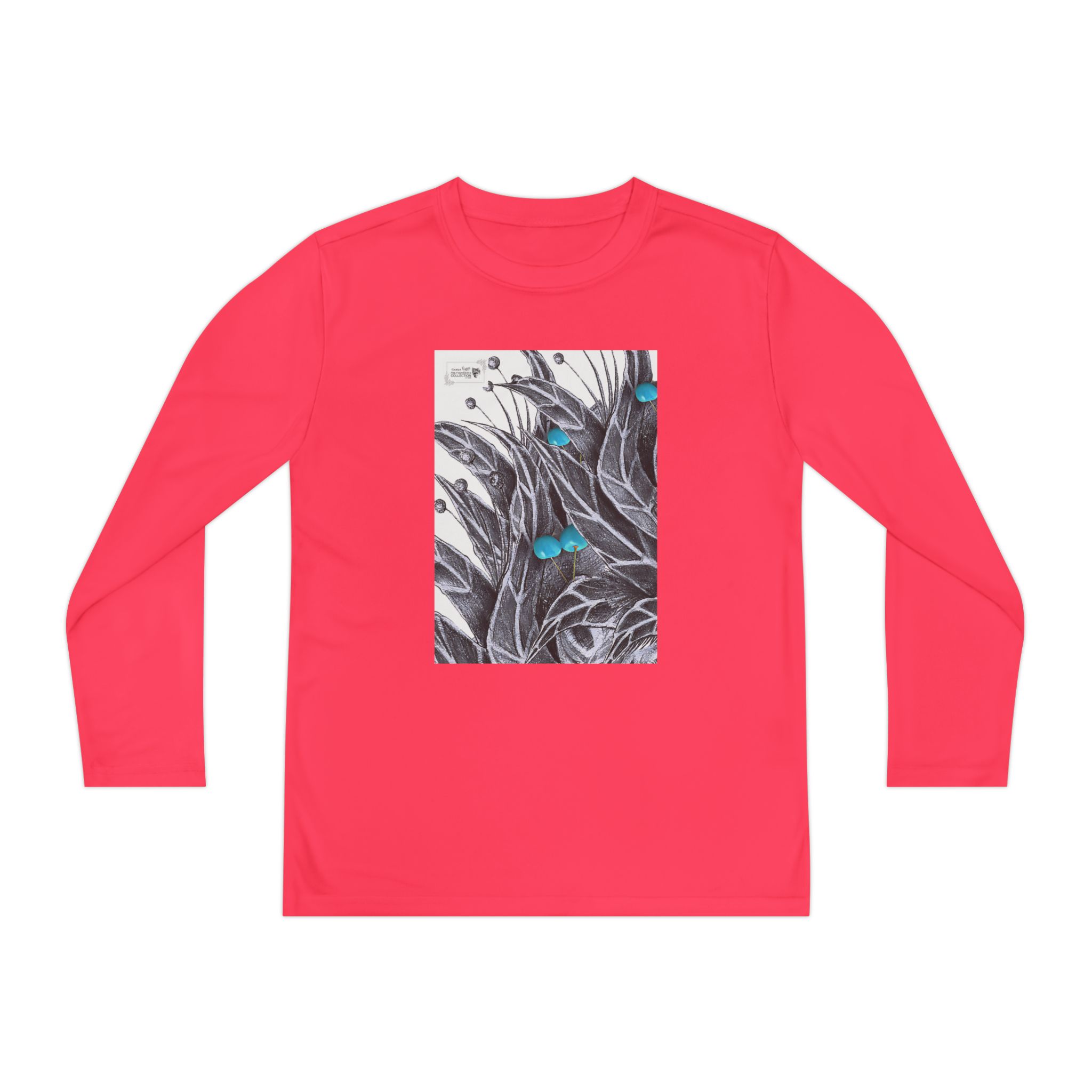 Youth Long Sleeve Competitor Tee - Image 69
