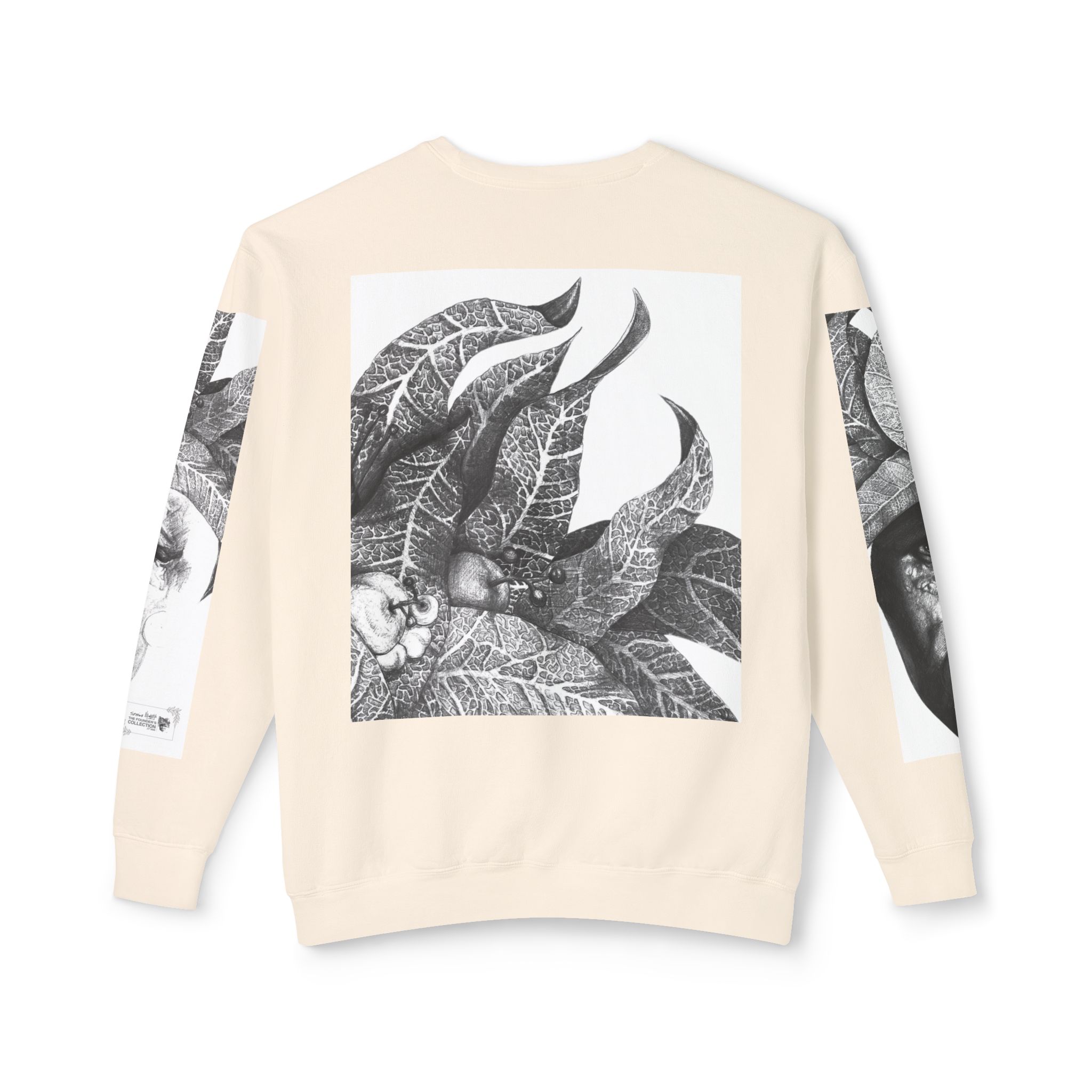 The Original Sunman: Softness & Sustainable Vision - Unisex Lightweight Crewneck Sweatshirt - By Siphiwe Ngwenya - Image 6