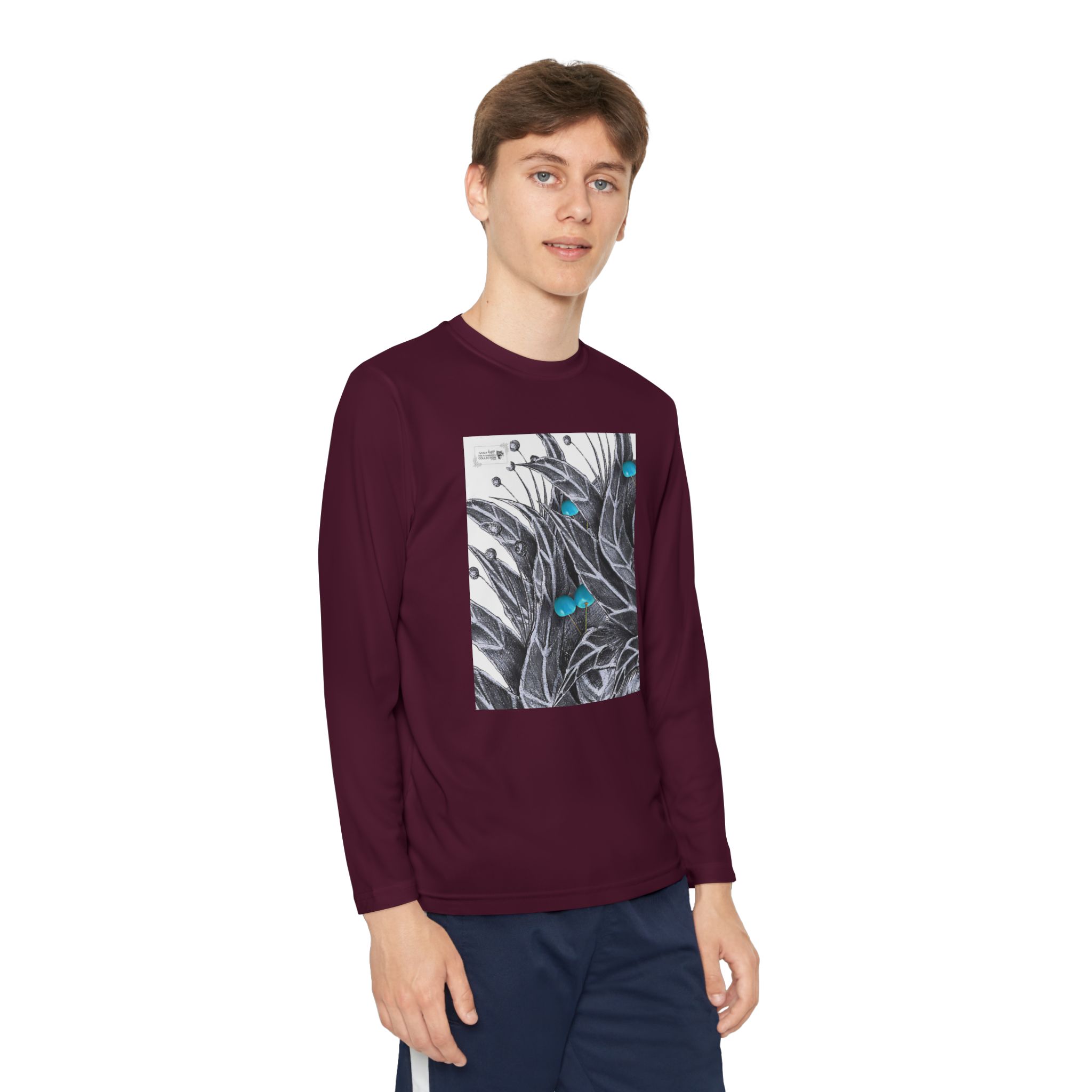 Youth Long Sleeve Competitor Tee - Image 75
