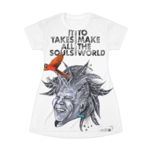T-Shirt Dress (AOP)