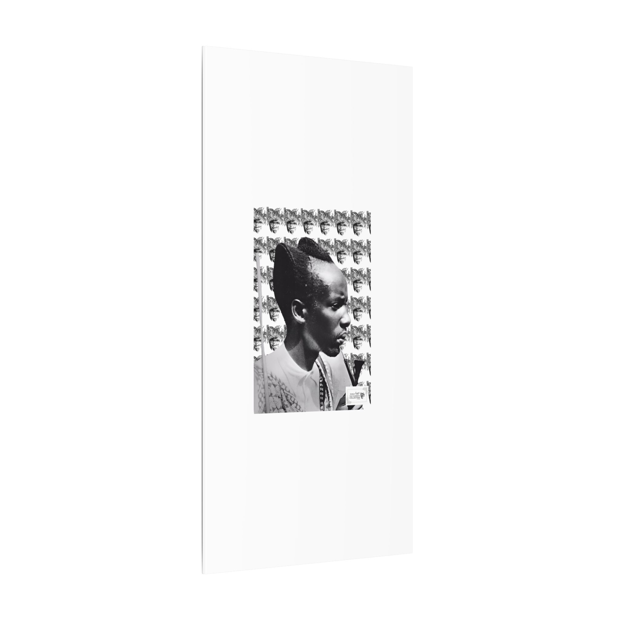 Matte Canvas Print — Black & White Portrait Art (Stretched) - Image 110