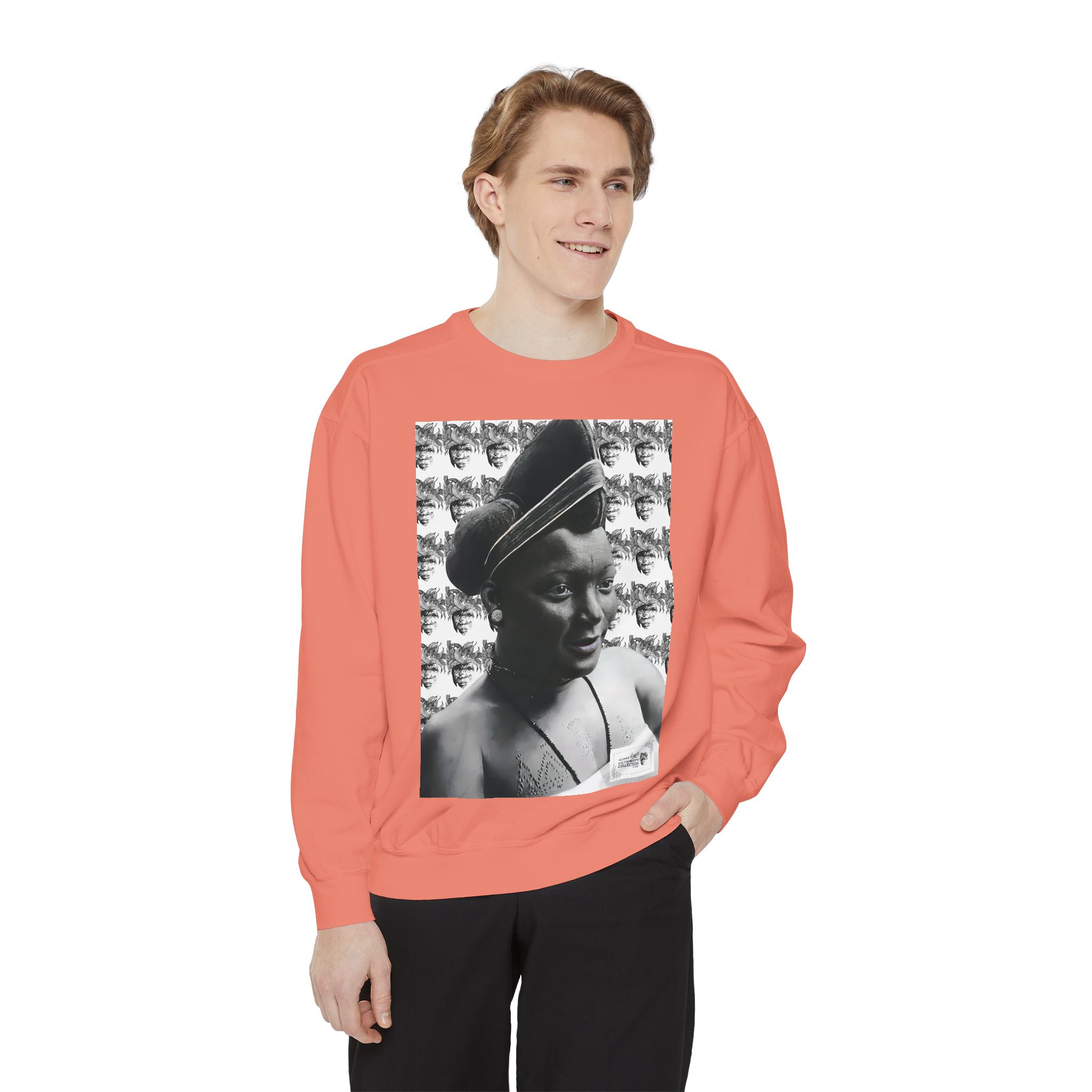 Ancestral Echo: Cultural Heritage Crewneck Unisex Sweatshirt - Image 7