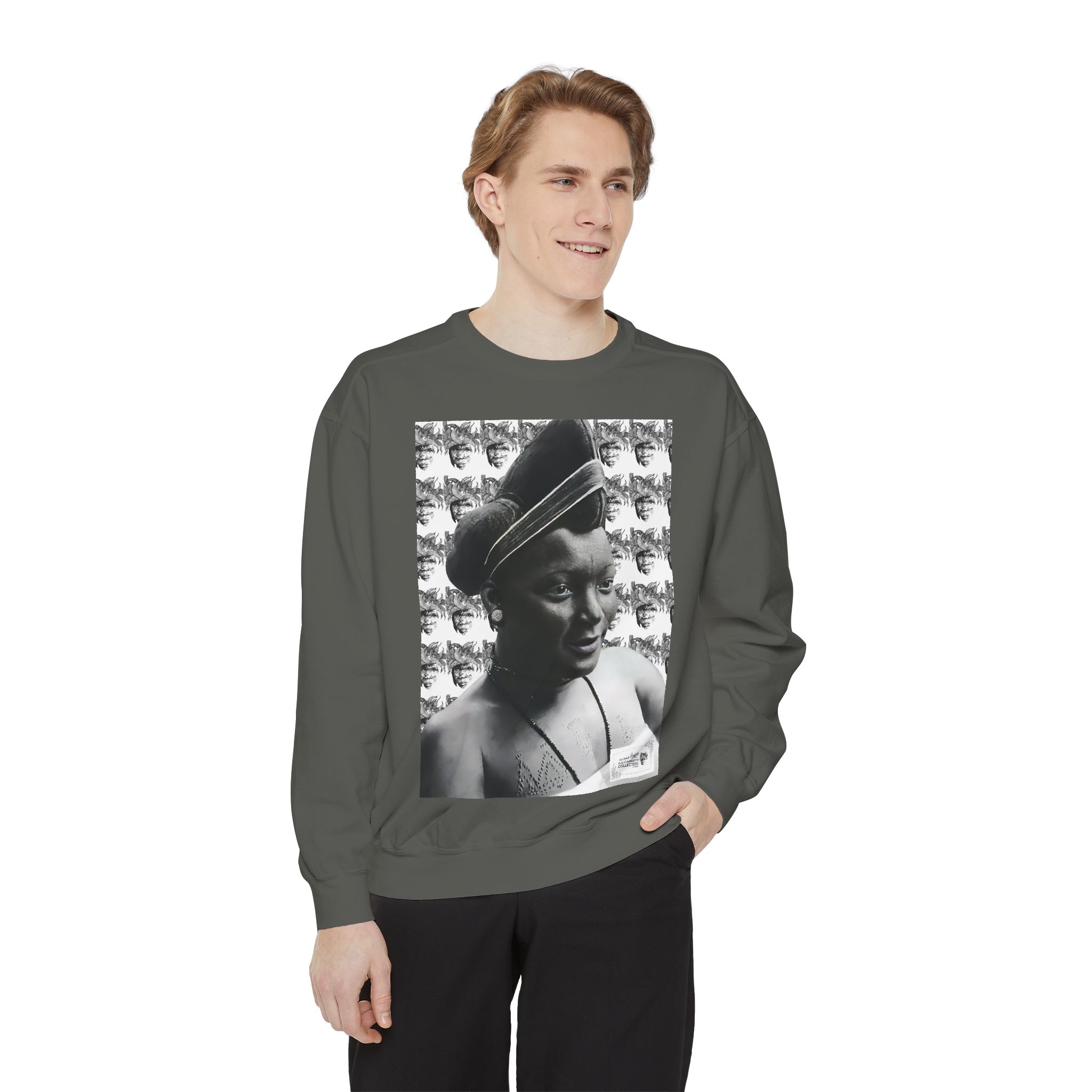 Ancestral Echo: Cultural Heritage Crewneck Unisex Sweatshirt - Image 15