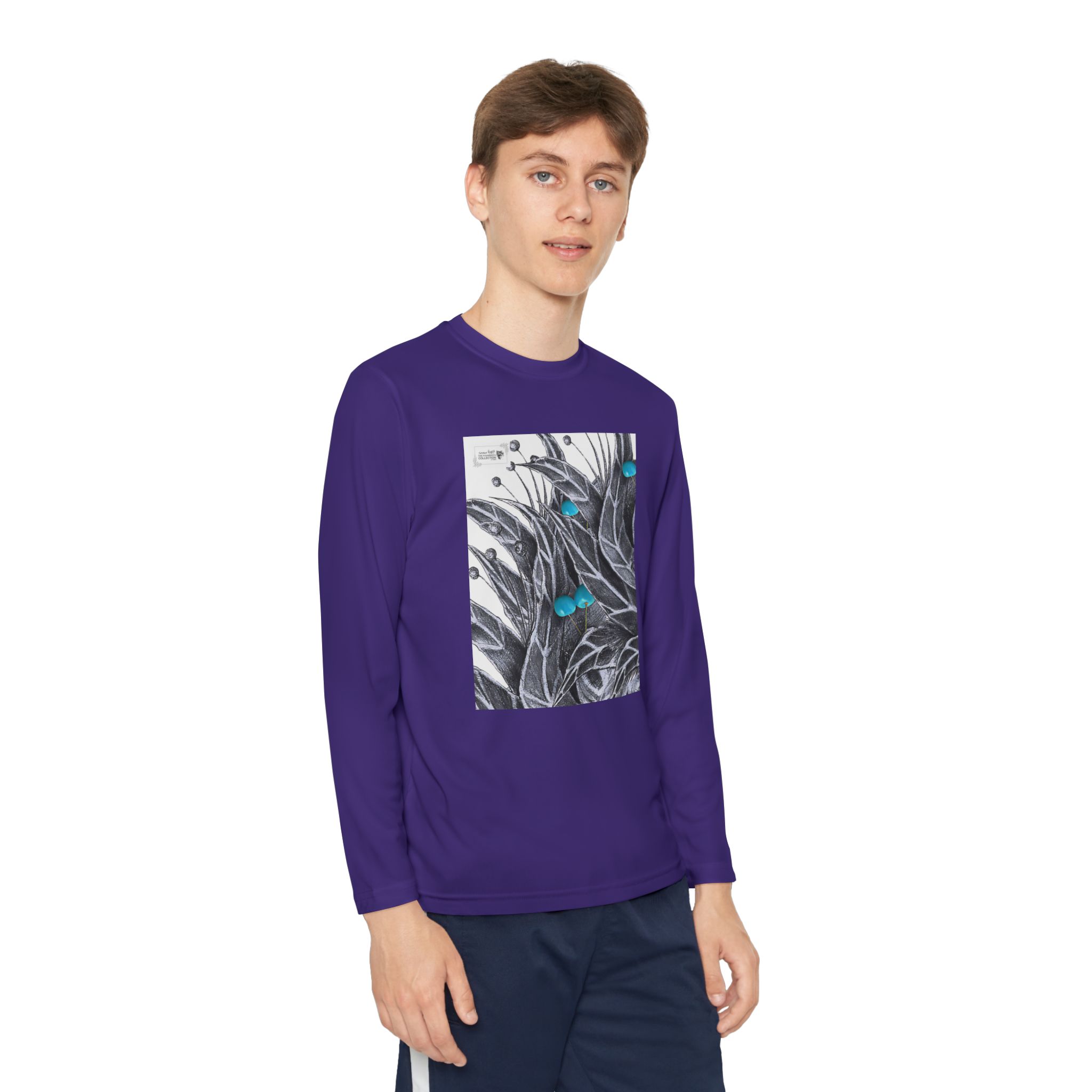 Youth Long Sleeve Competitor Tee - Image 55