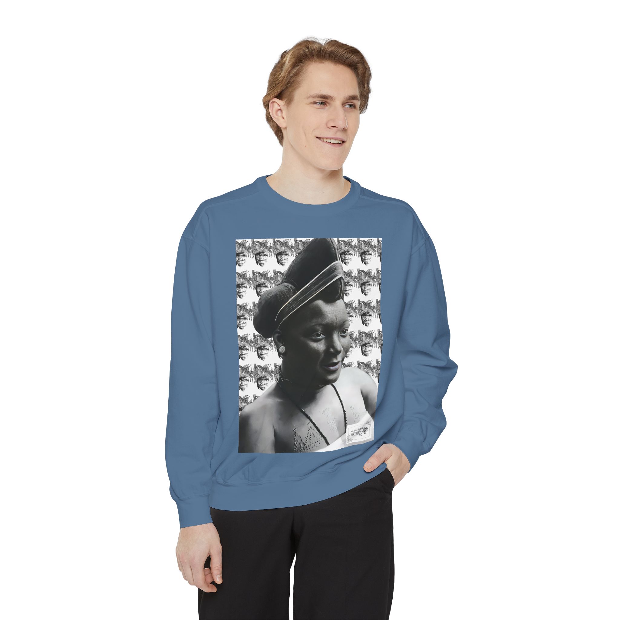 Ancestral Echo: Cultural Heritage Crewneck Unisex Sweatshirt - Image 55