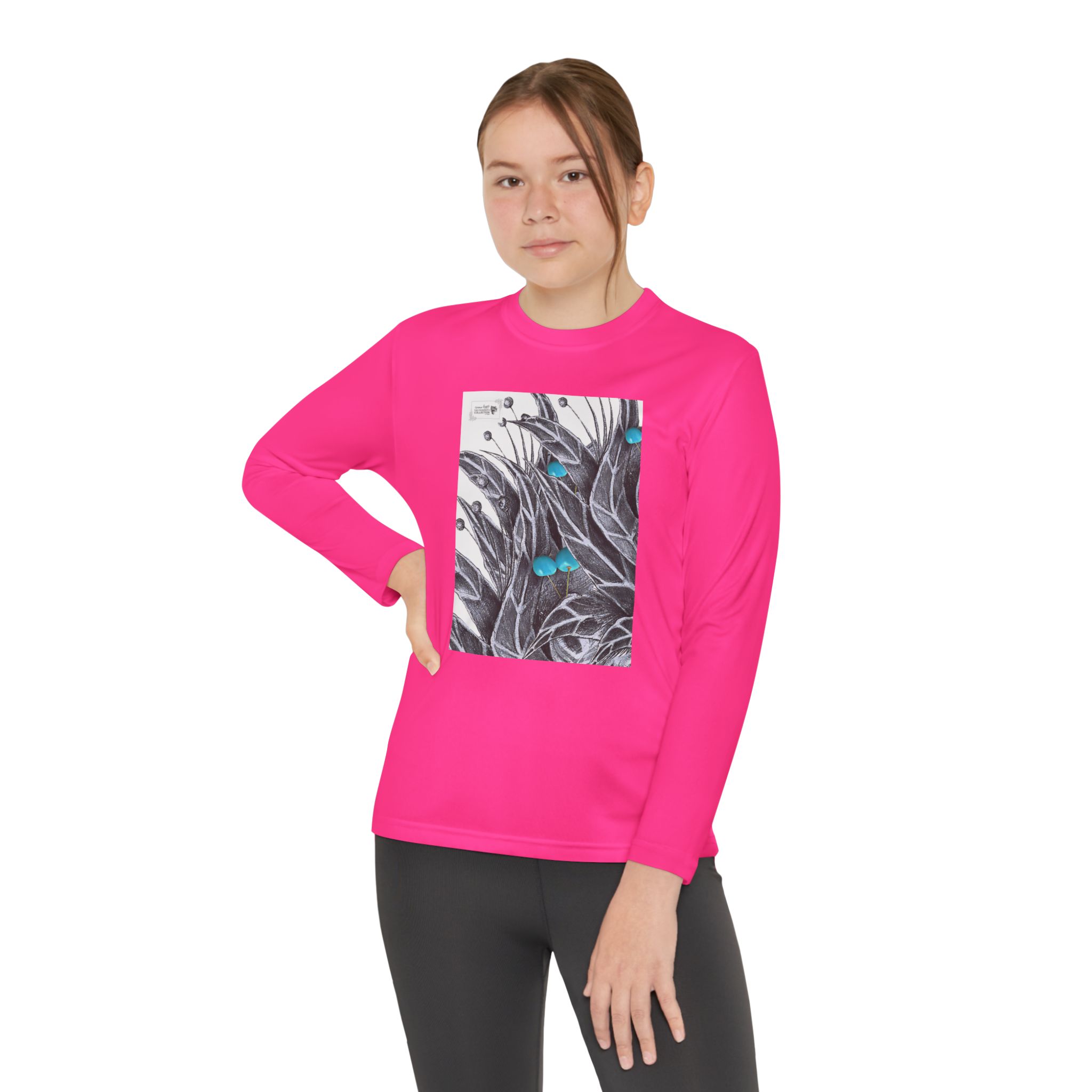 Youth Long Sleeve Competitor Tee - Image 60