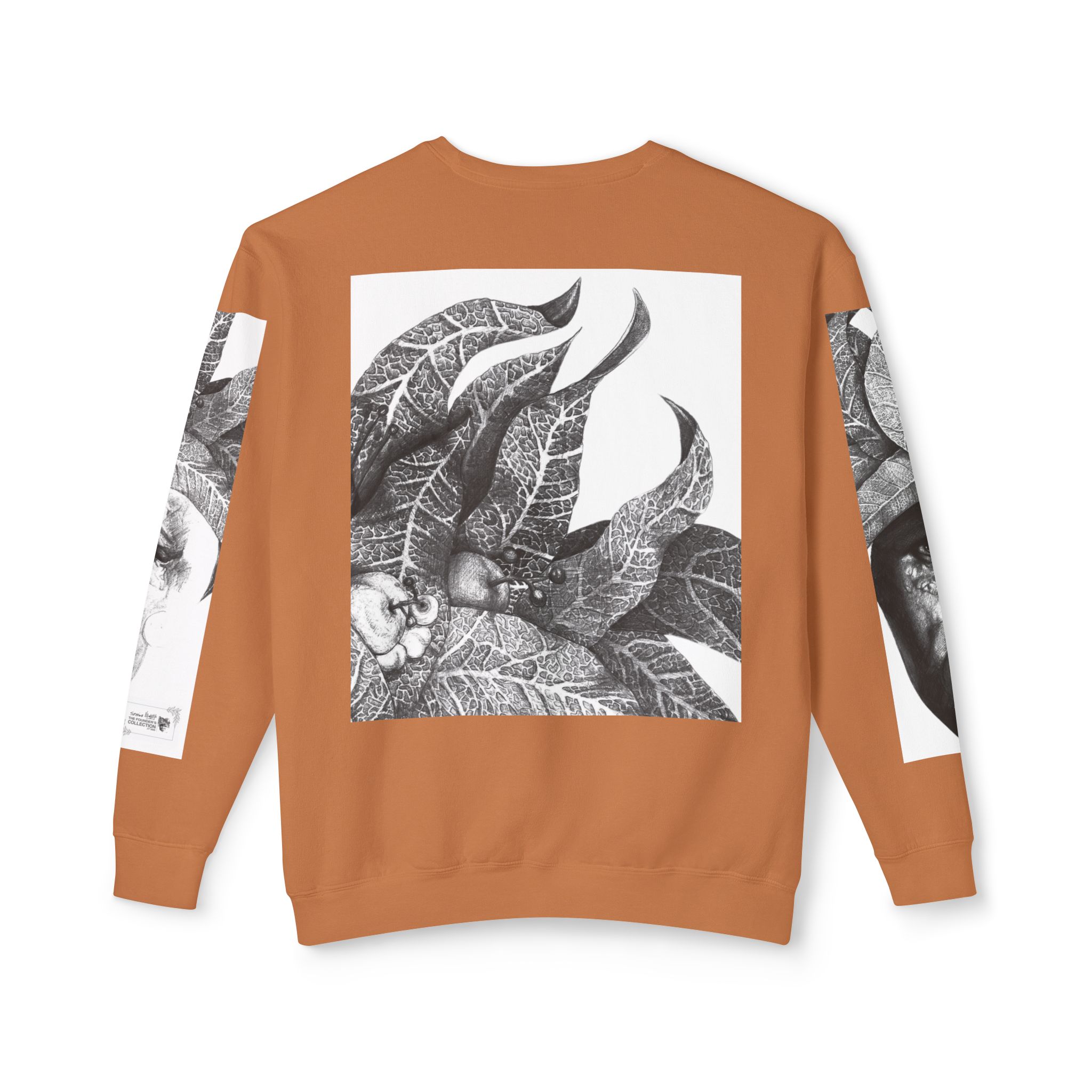 The Original Sunman: Softness & Sustainable Vision - Unisex Lightweight Crewneck Sweatshirt - By Siphiwe Ngwenya - Image 14