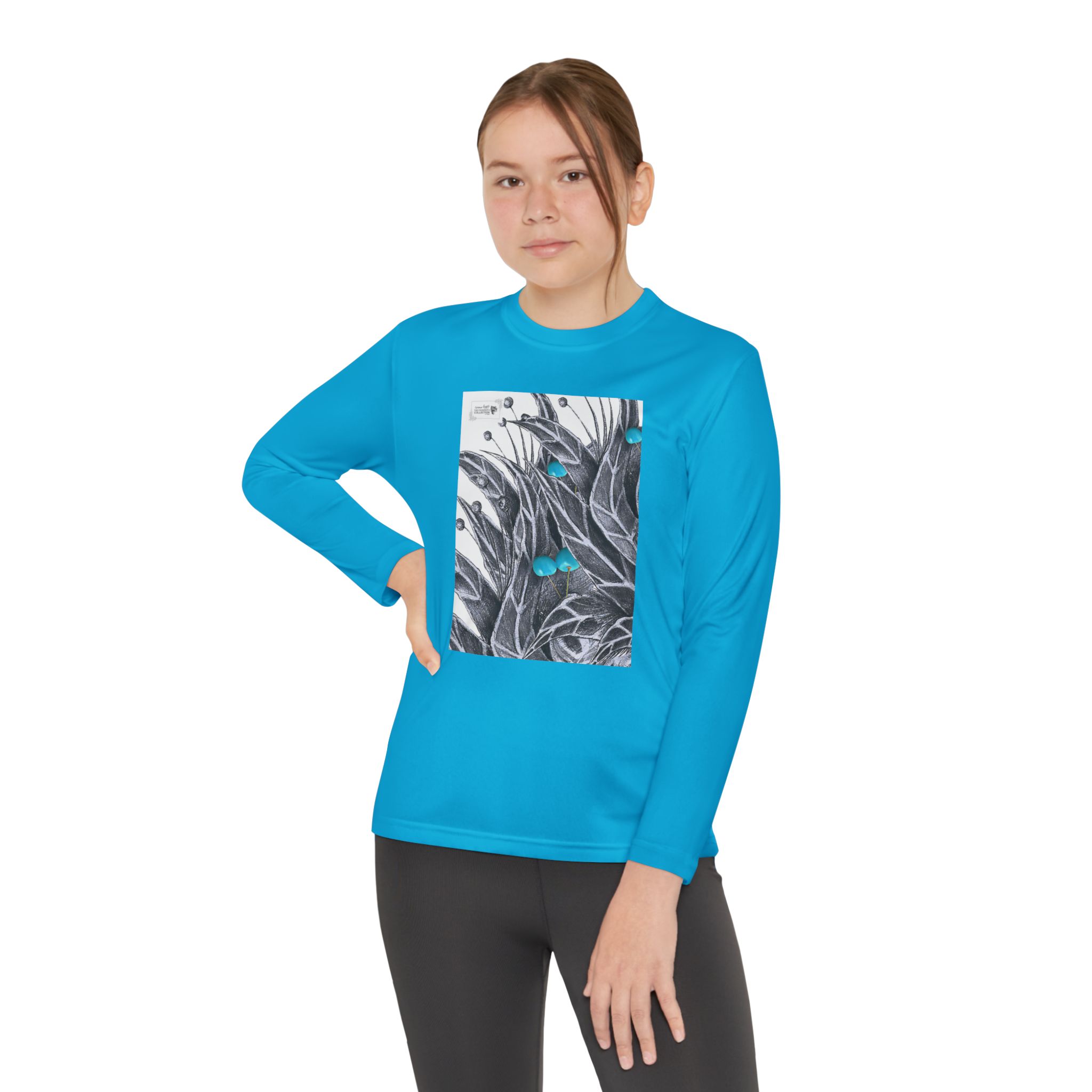 Youth Long Sleeve Competitor Tee - Image 40