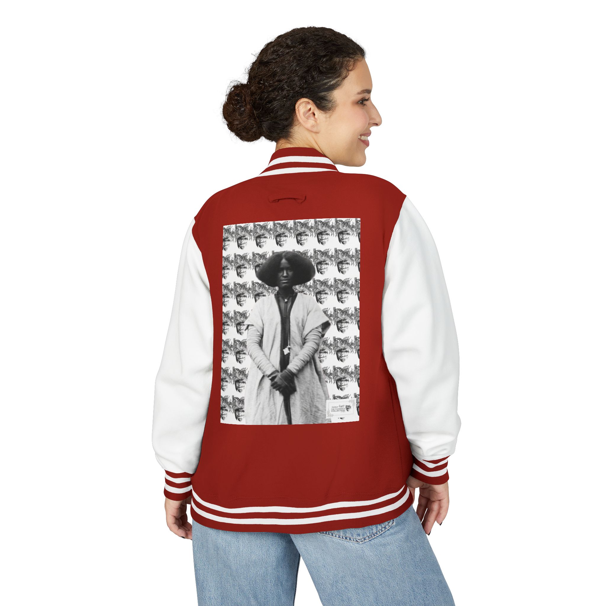 Unisex Heavyweight Letterman Jacket - Image 4
