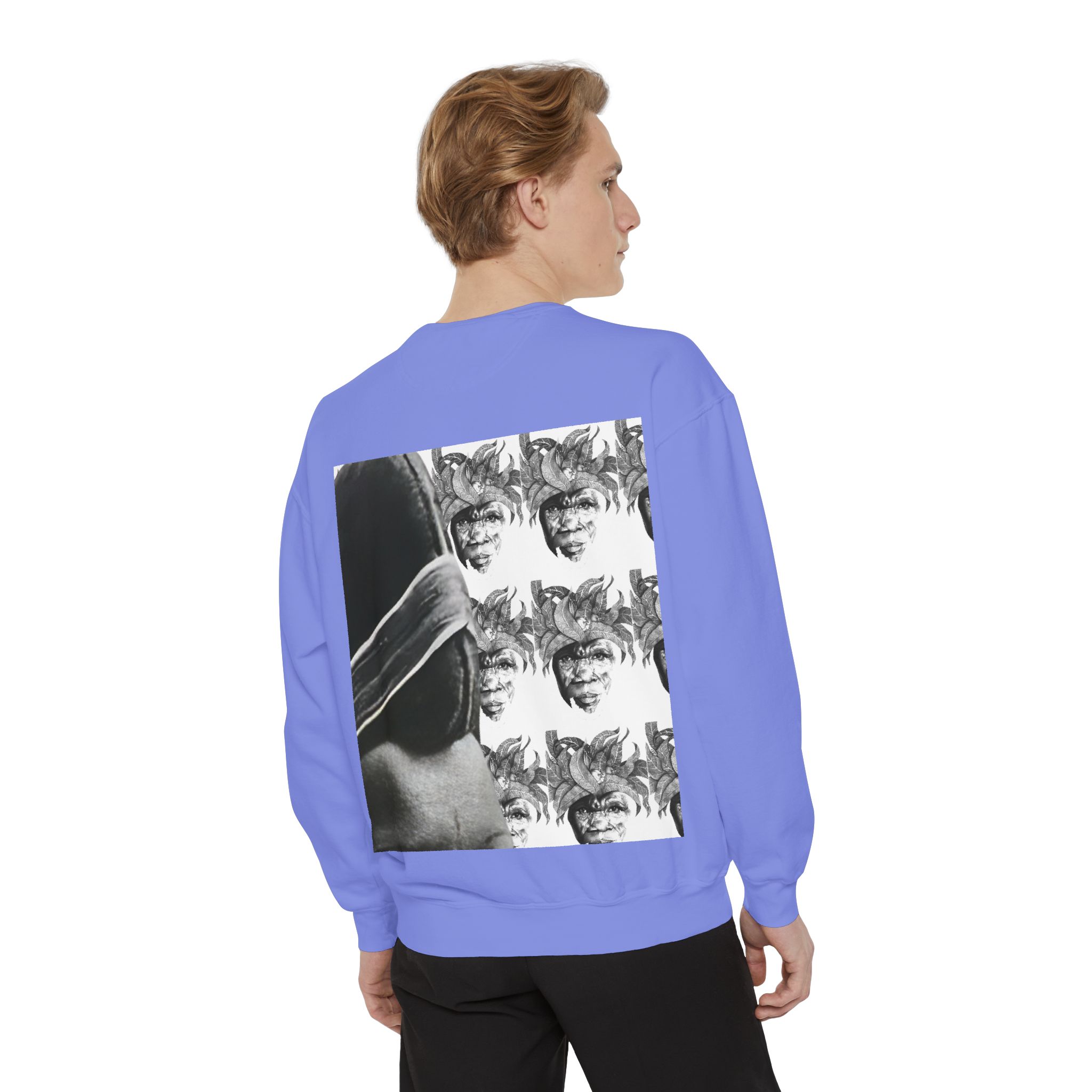 Ancestral Echo: Cultural Heritage Crewneck Unisex Sweatshirt - Image 52