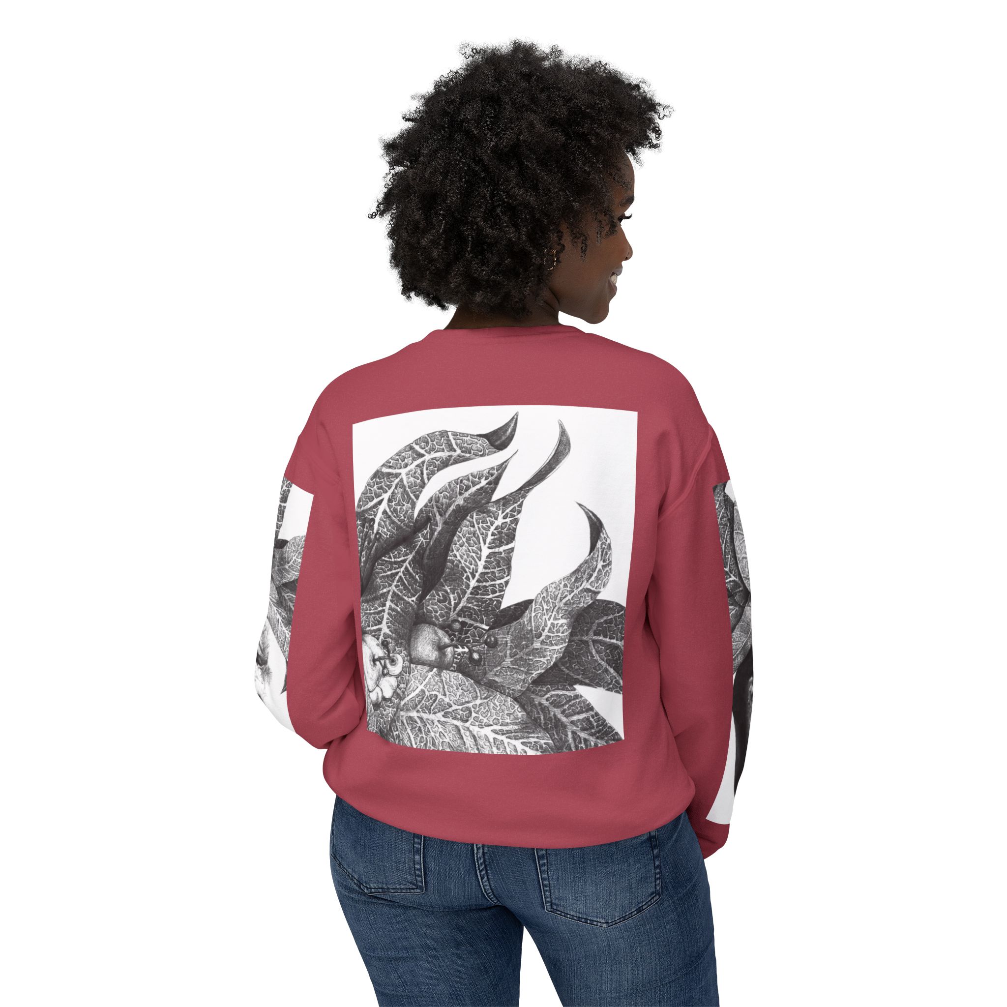 The Original Sunman: Softness & Sustainable Vision - Unisex Lightweight Crewneck Sweatshirt - By Siphiwe Ngwenya - Image 56