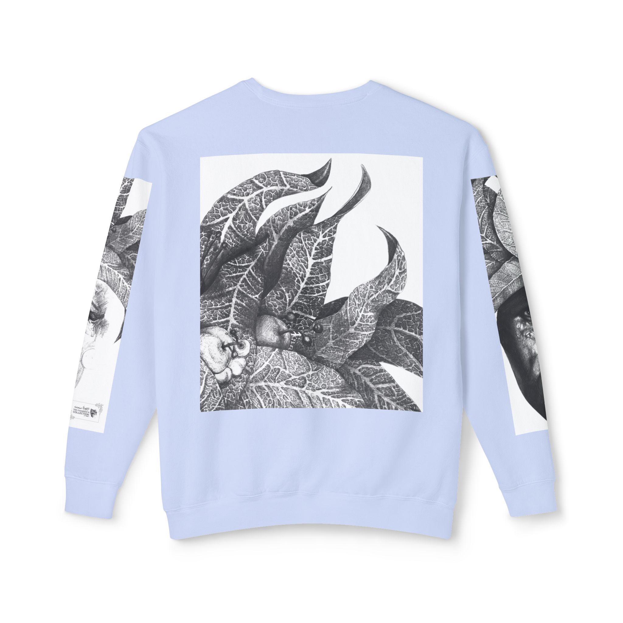 The Original Sunman: Softness & Sustainable Vision - Unisex Lightweight Crewneck Sweatshirt - By Siphiwe Ngwenya - Image 38