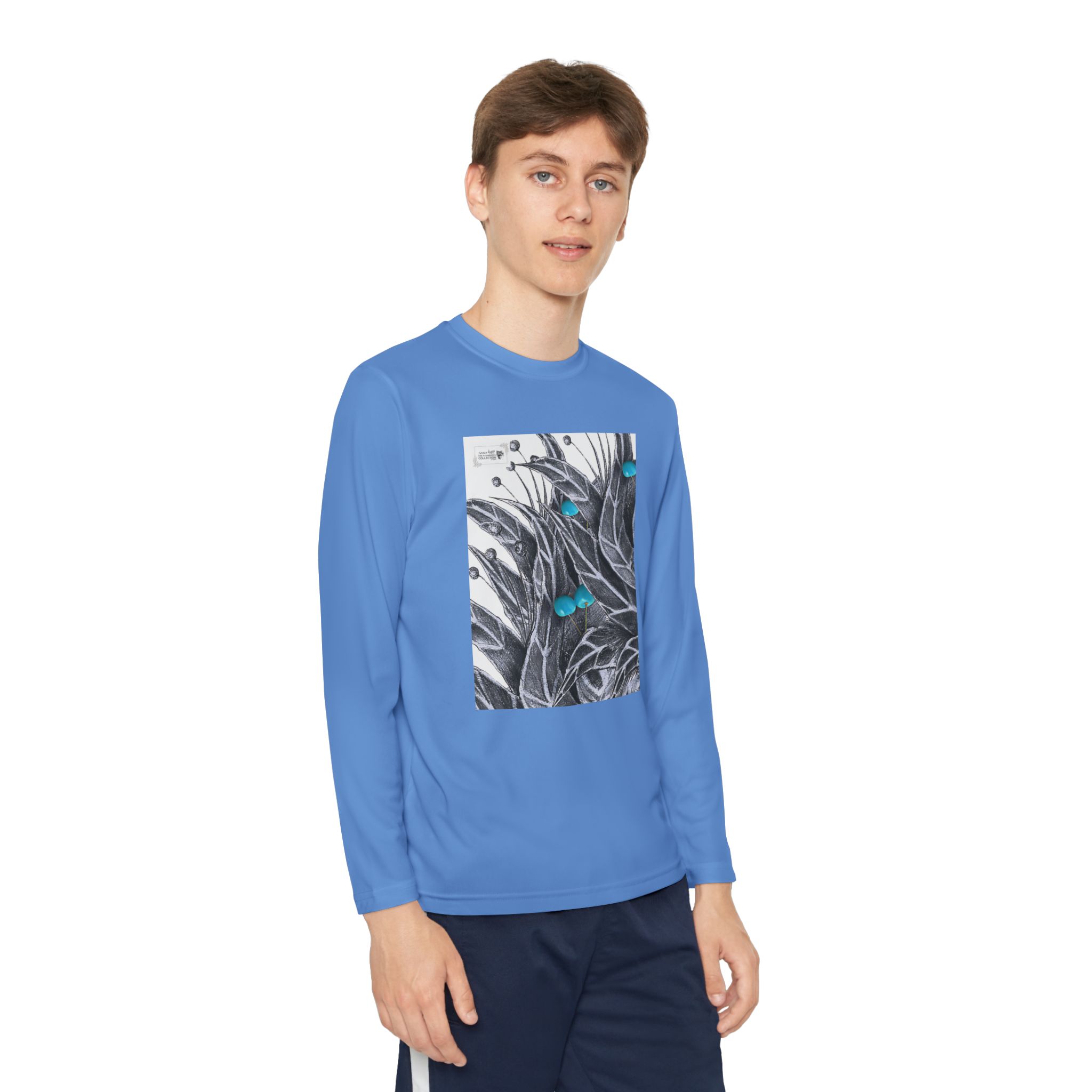 Youth Long Sleeve Competitor Tee - Image 43