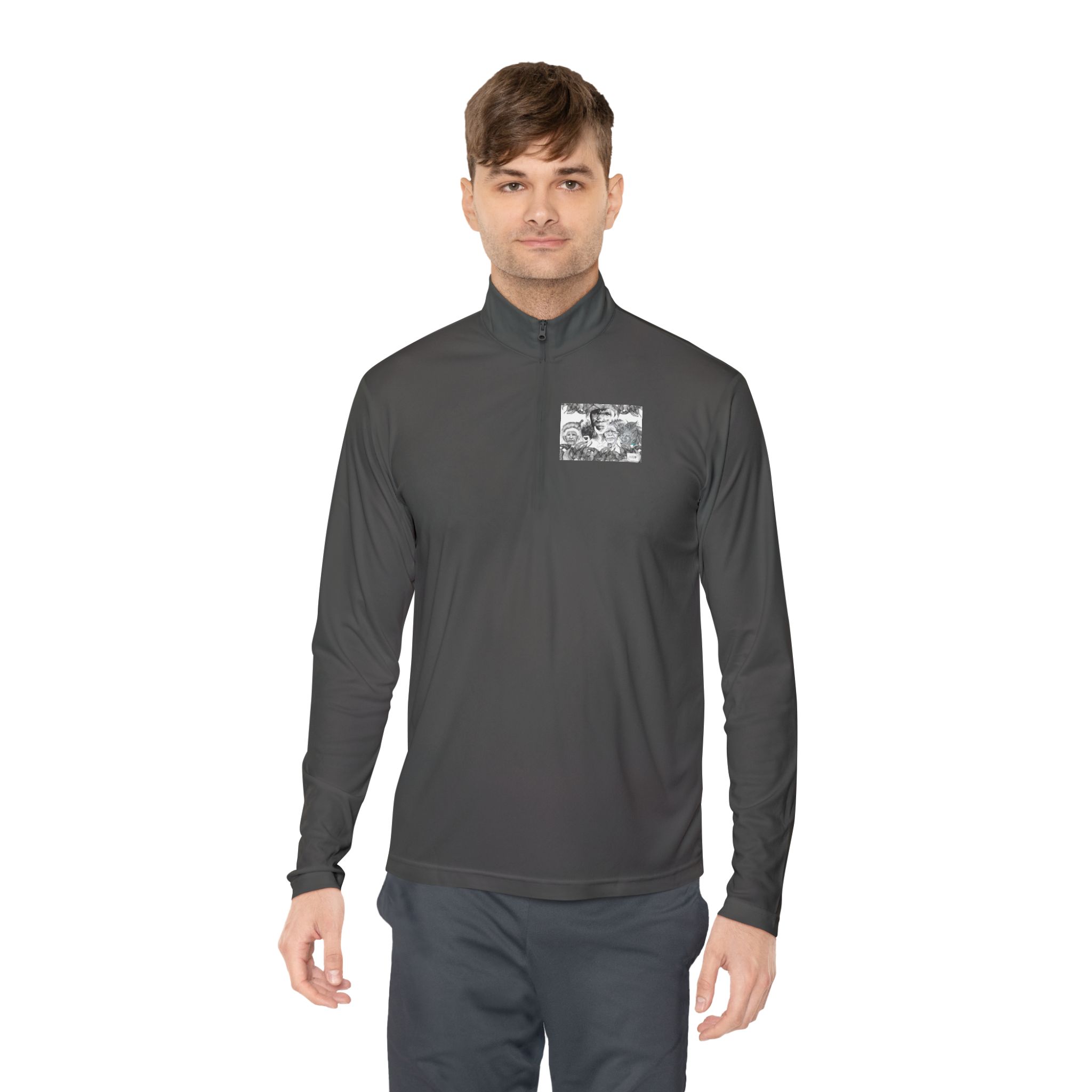 Unisex Quarter-Zip Pullover - Image 8