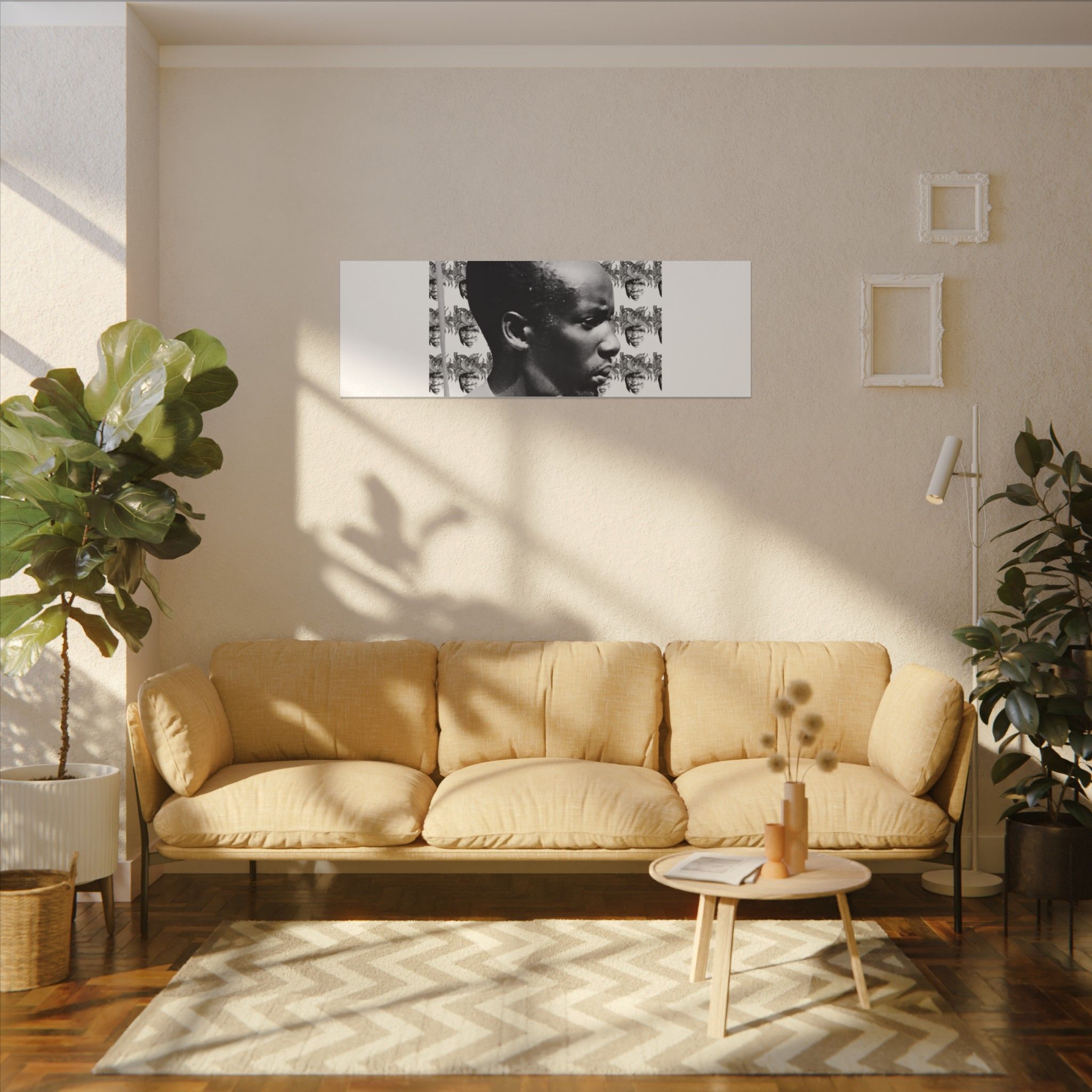 Matte Canvas Print — Black & White Portrait Art (Stretched) - Image 39