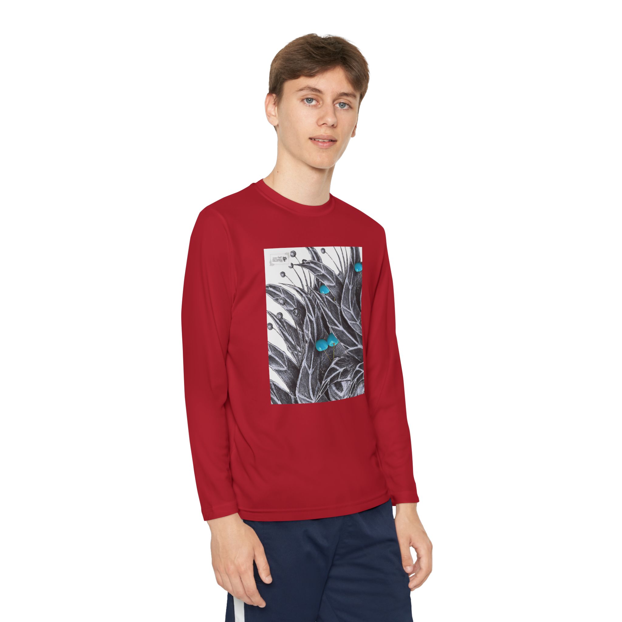 Youth Long Sleeve Competitor Tee - Image 63