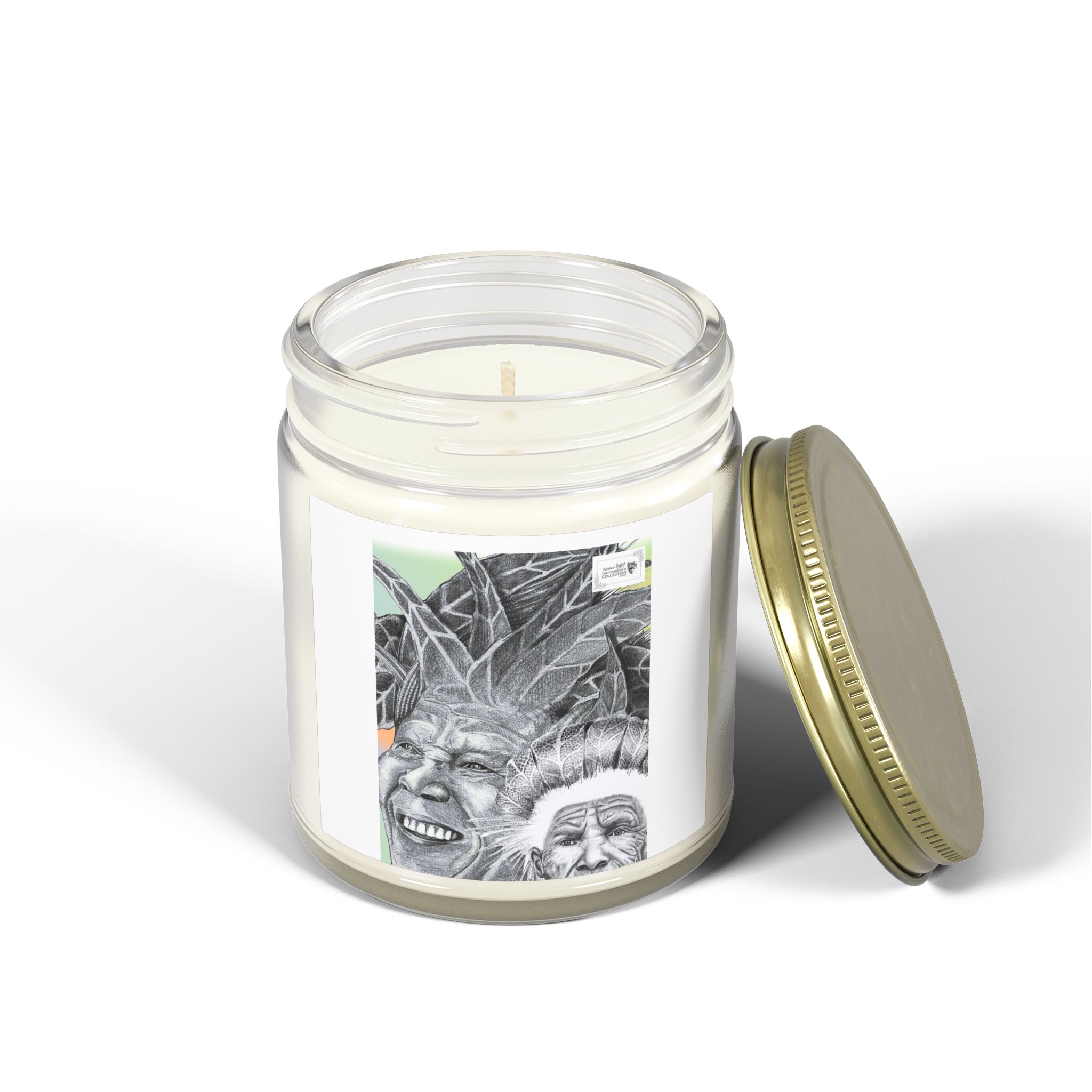 Coconut Apricot Scented Candle (4oz/9oz) — Tropical, Sweet & Clean Wax Jar - Image 46