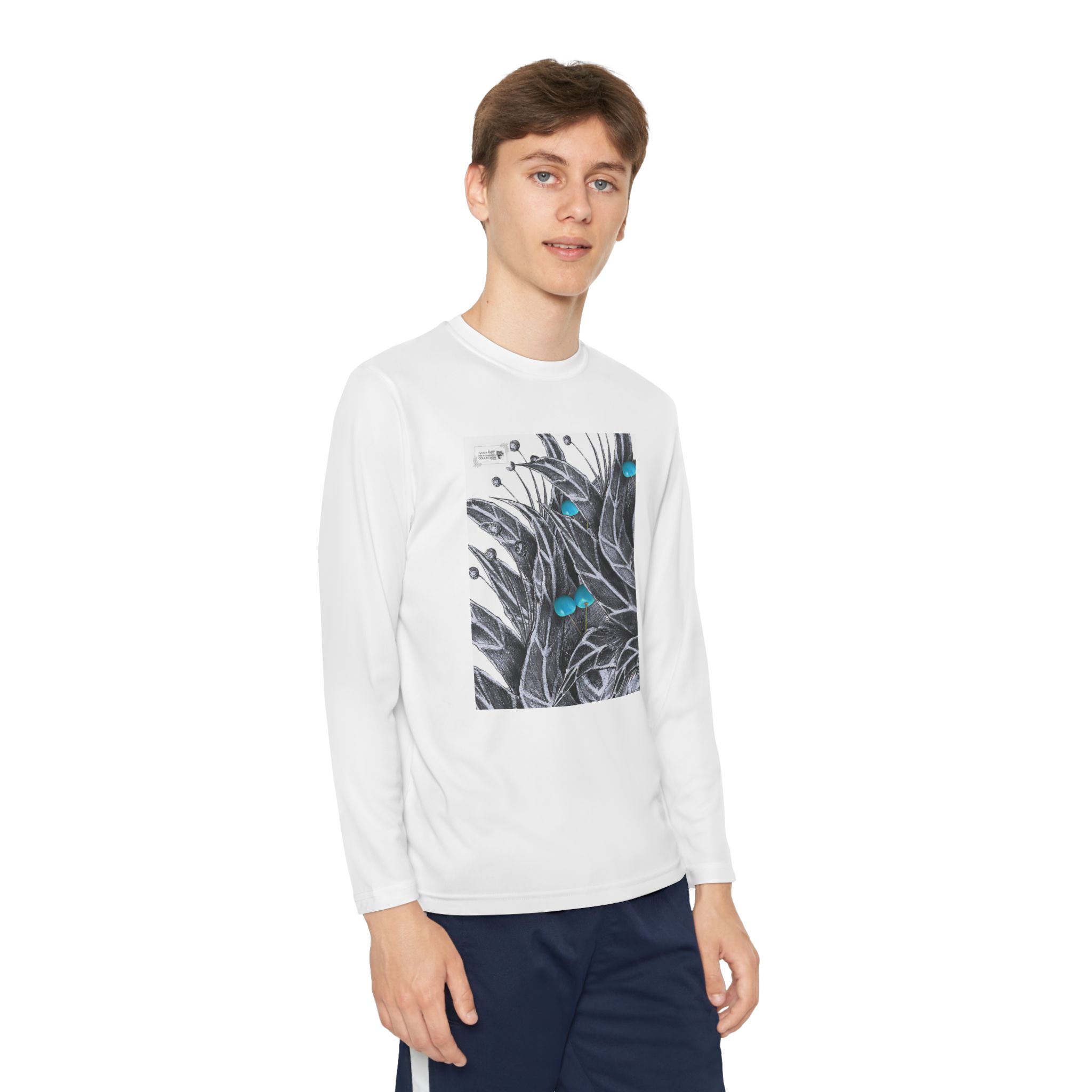 Youth Long Sleeve Competitor Tee - Image 3