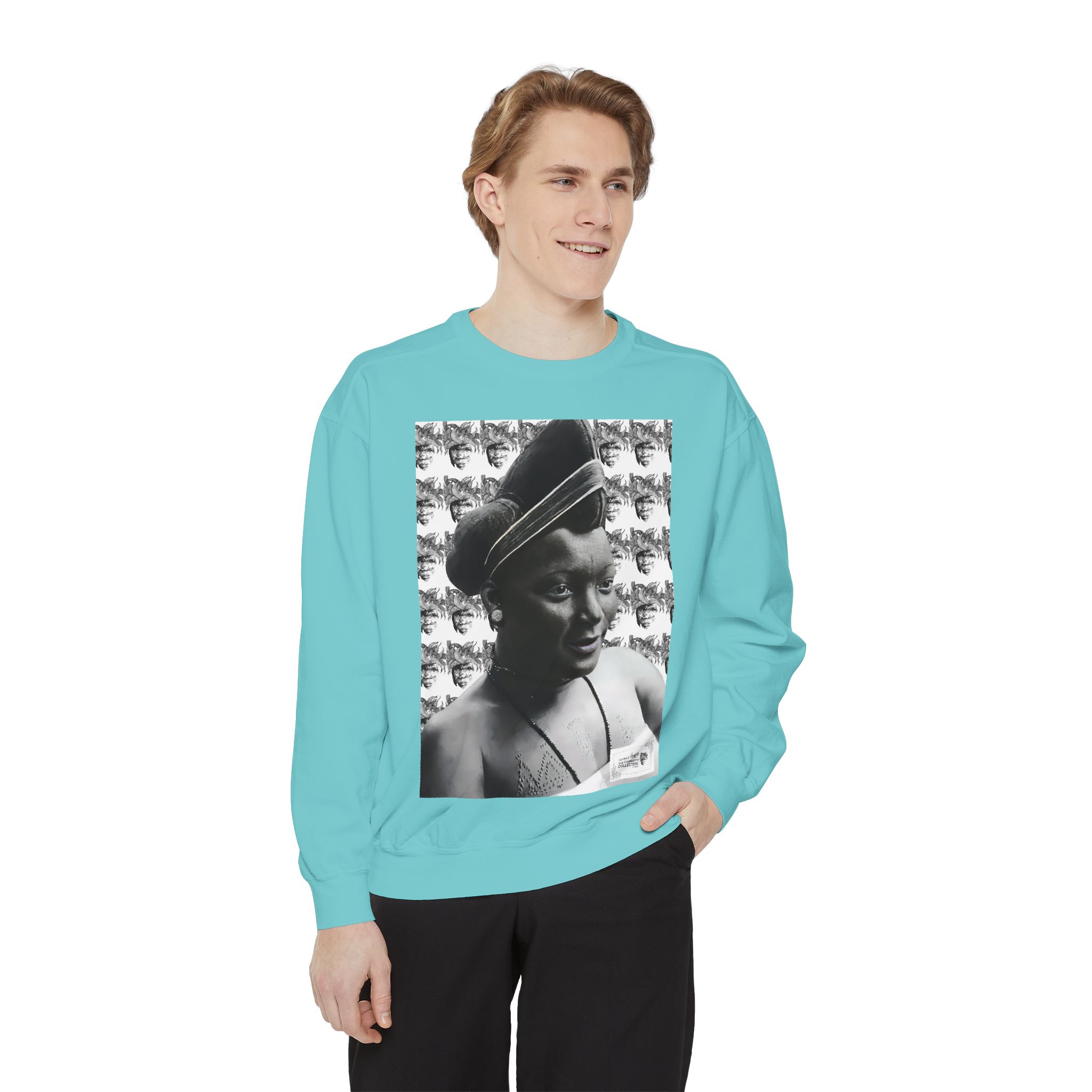 Ancestral Echo: Cultural Heritage Crewneck Unisex Sweatshirt - Image 23