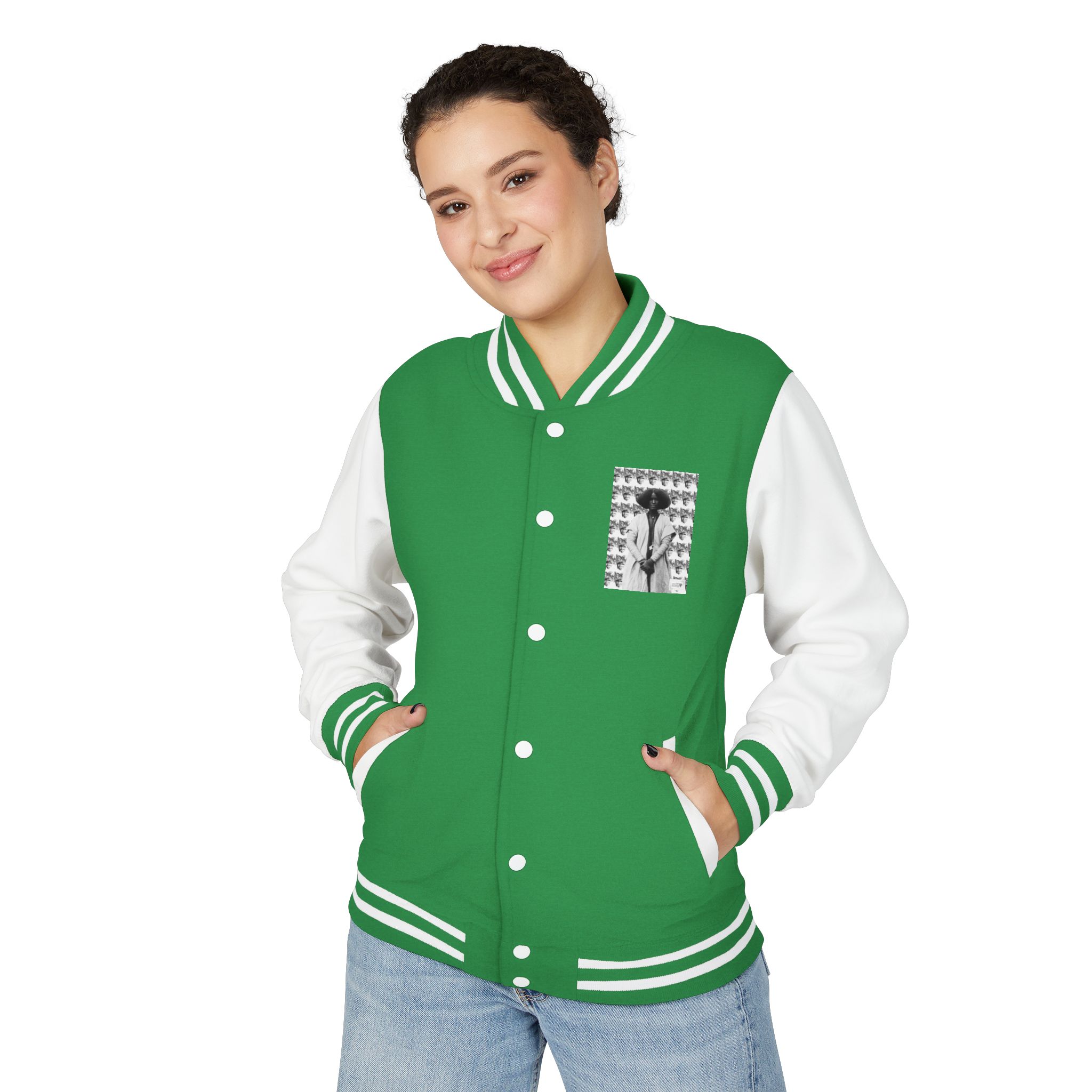 Unisex Heavyweight Letterman Jacket - Image 35