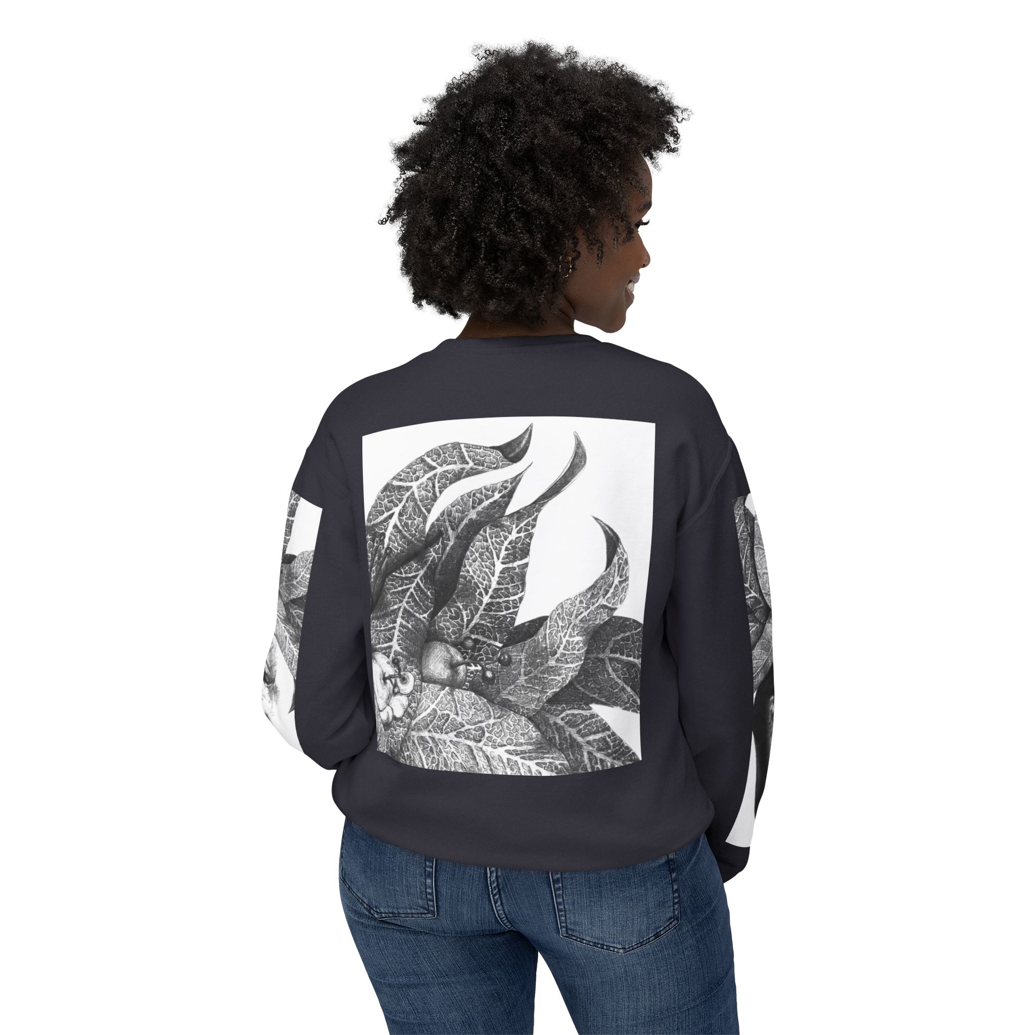 The Original Sunman: Softness & Sustainable Vision - Unisex Lightweight Crewneck Sweatshirt - By Siphiwe Ngwenya - Image 48