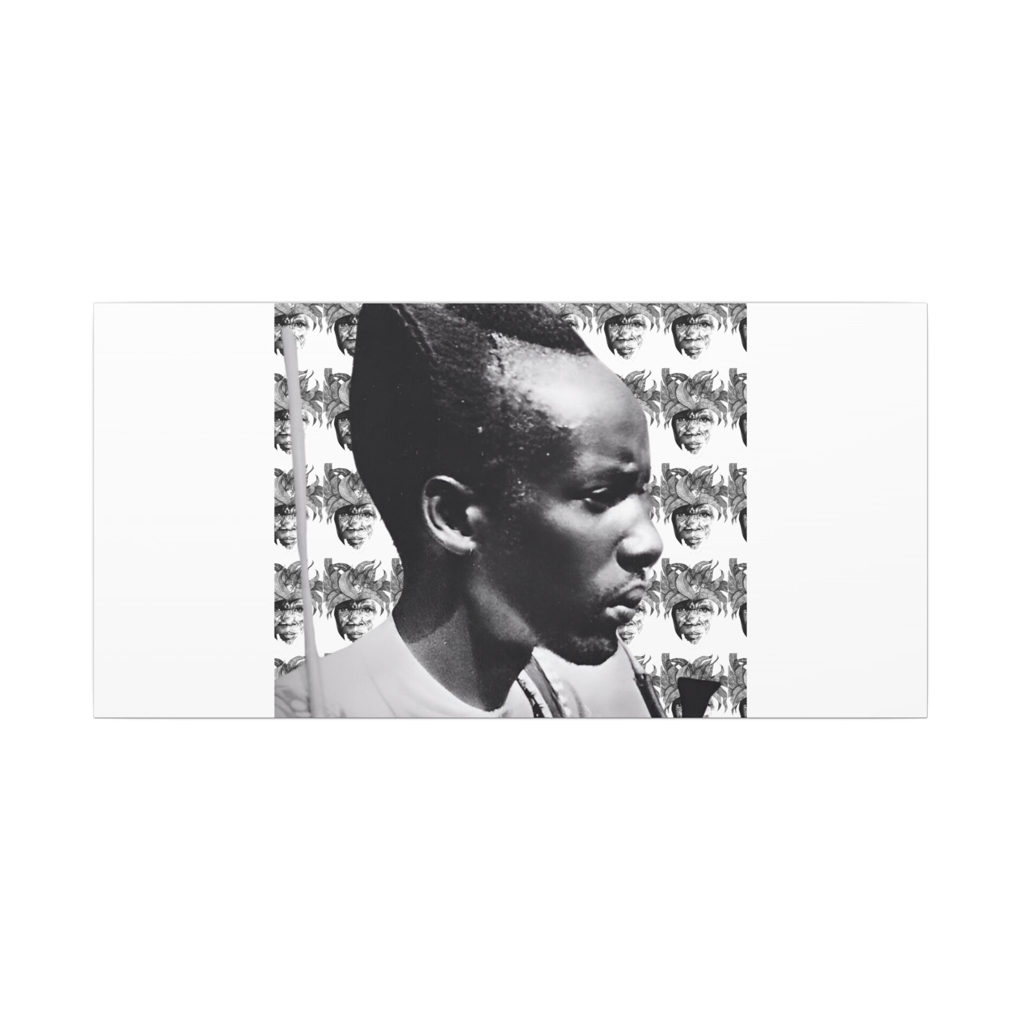 Matte Canvas Print — Black & White Portrait Art (Stretched) - Image 29