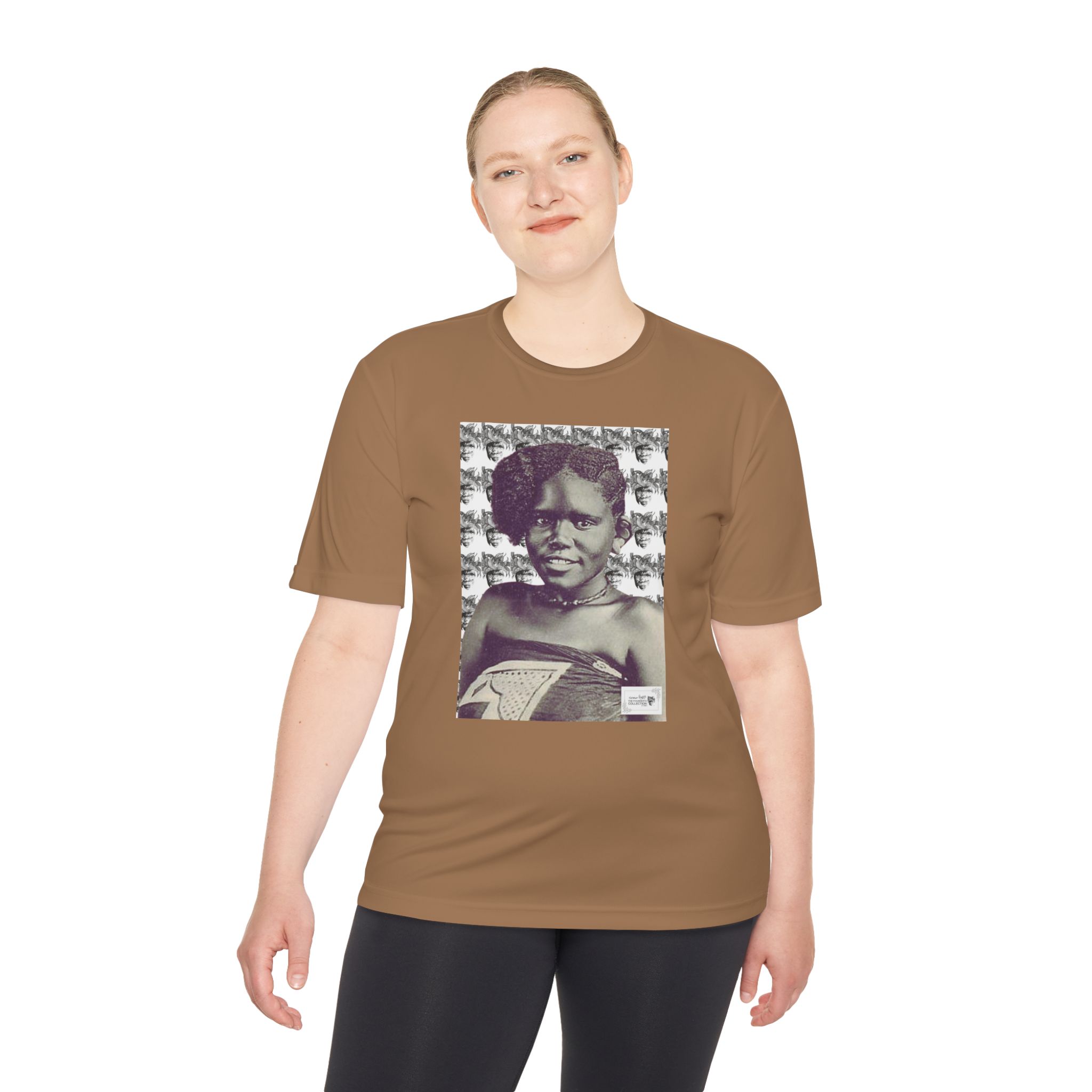Graphic Tee — Vintage Portrait Black & White Photo Print - Image 32