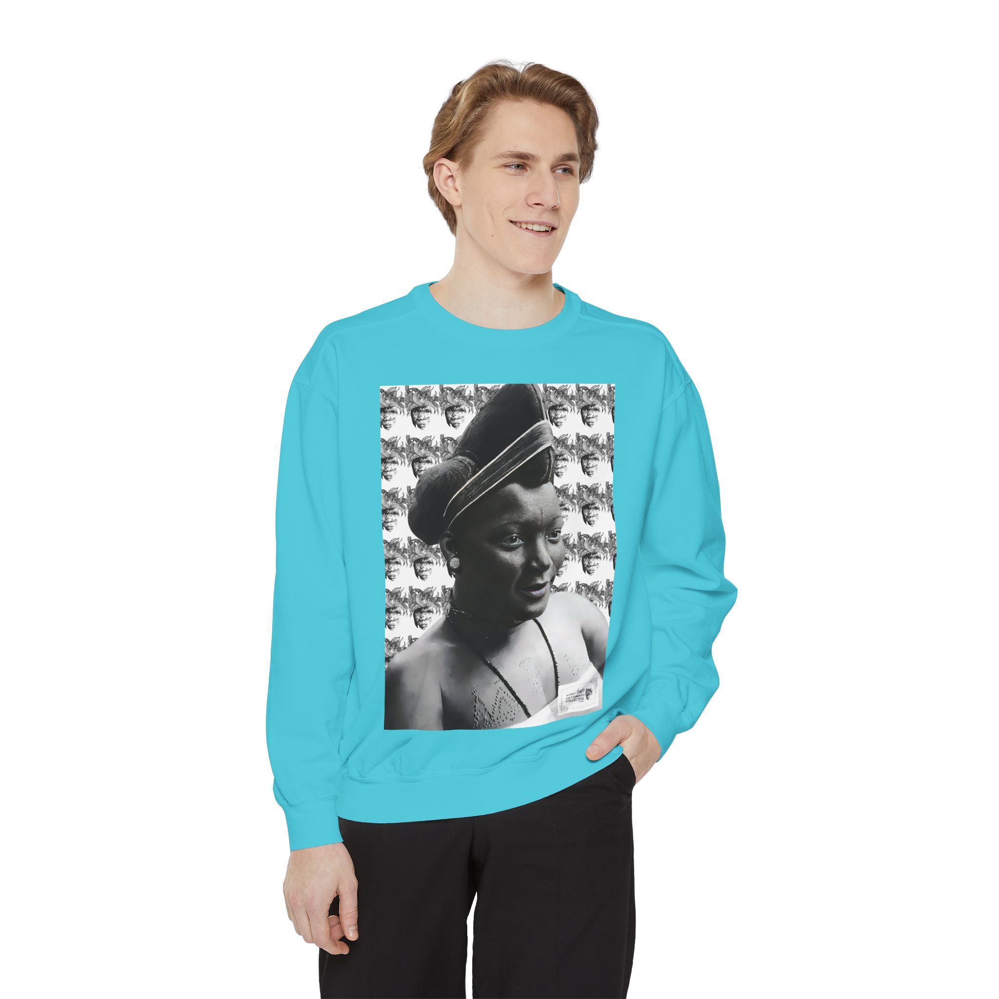 Ancestral Echo: Cultural Heritage Crewneck Unisex Sweatshirt - Image 43