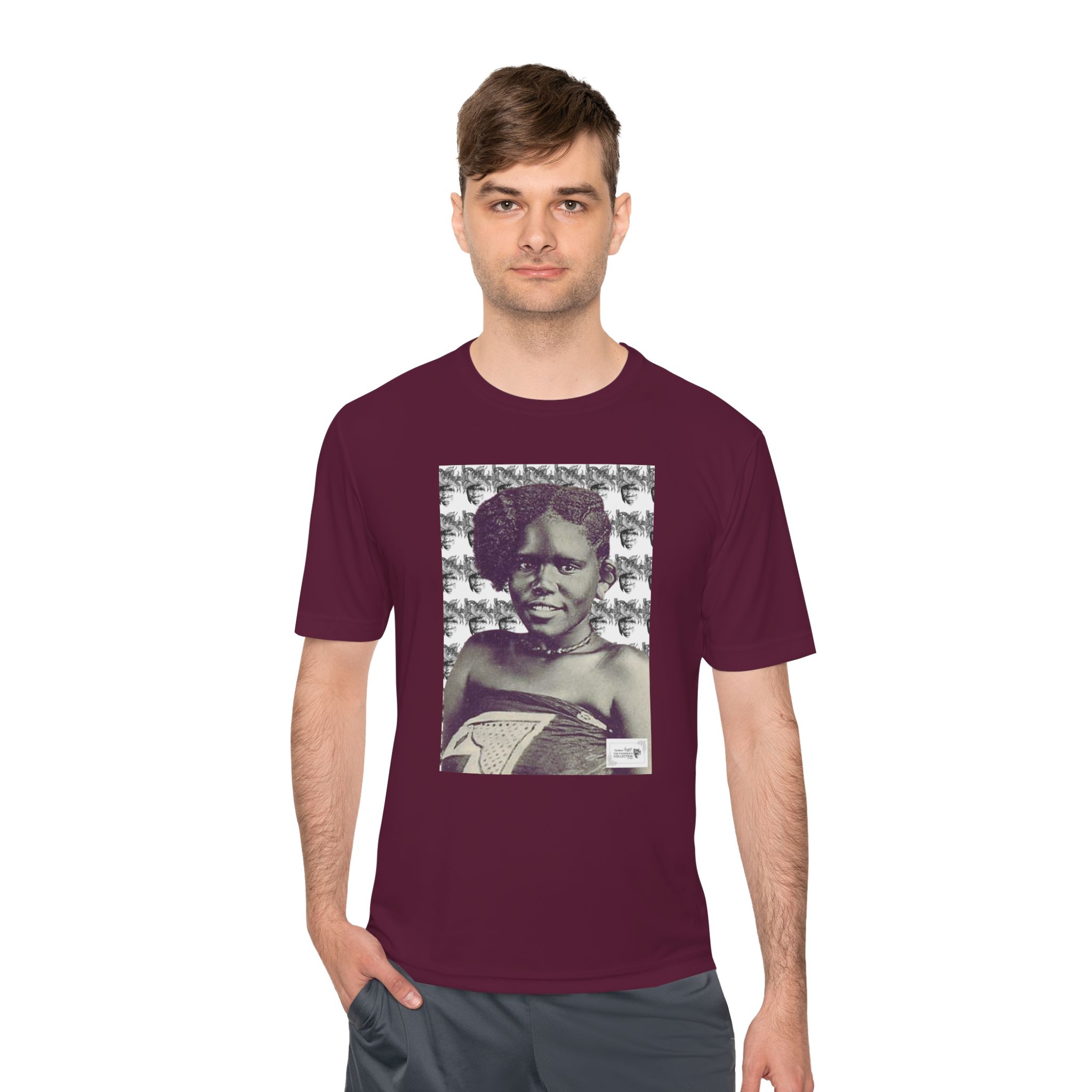 Graphic Tee — Vintage Portrait Black & White Photo Print - Image 51