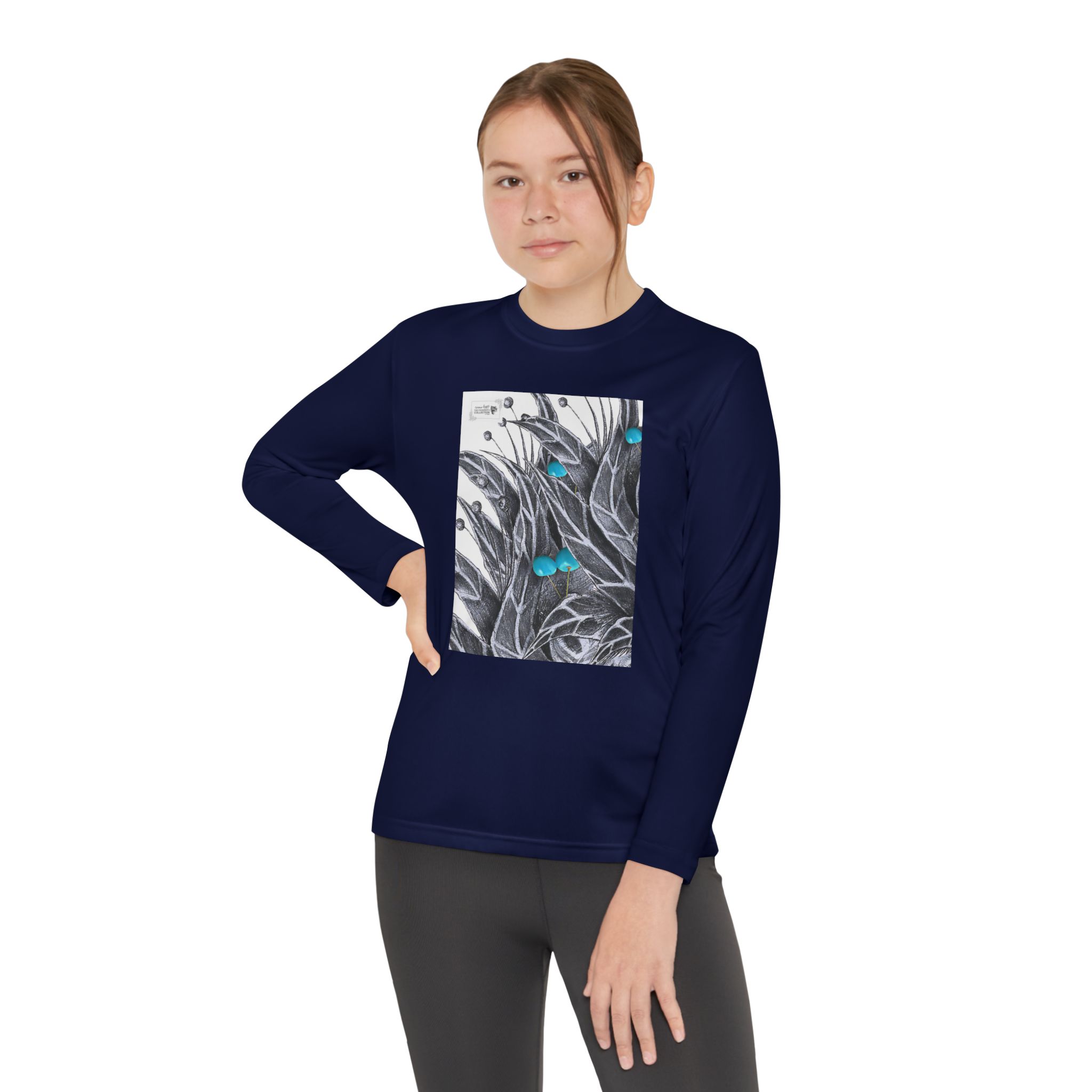 Youth Long Sleeve Competitor Tee - Image 52