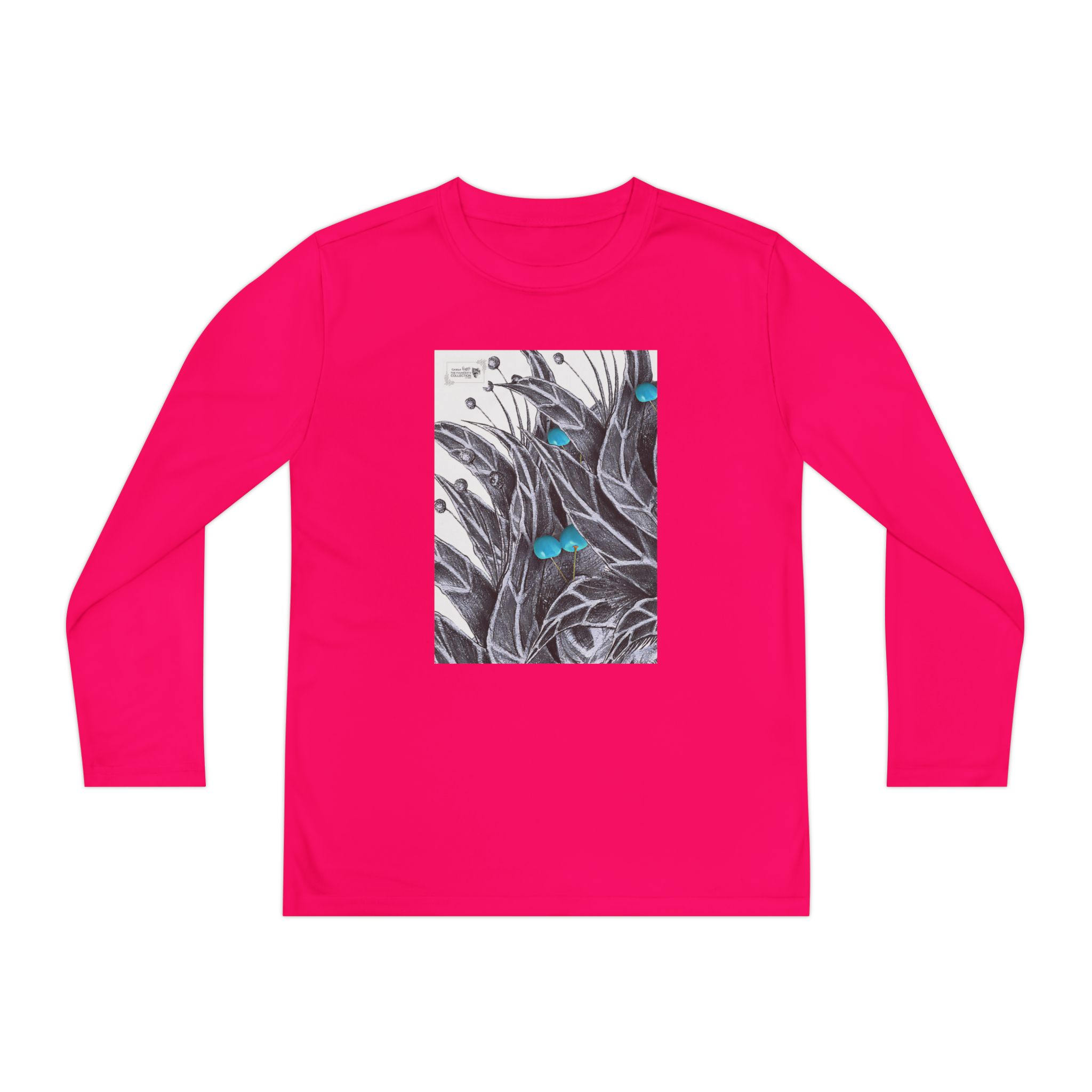 Youth Long Sleeve Competitor Tee - Image 65