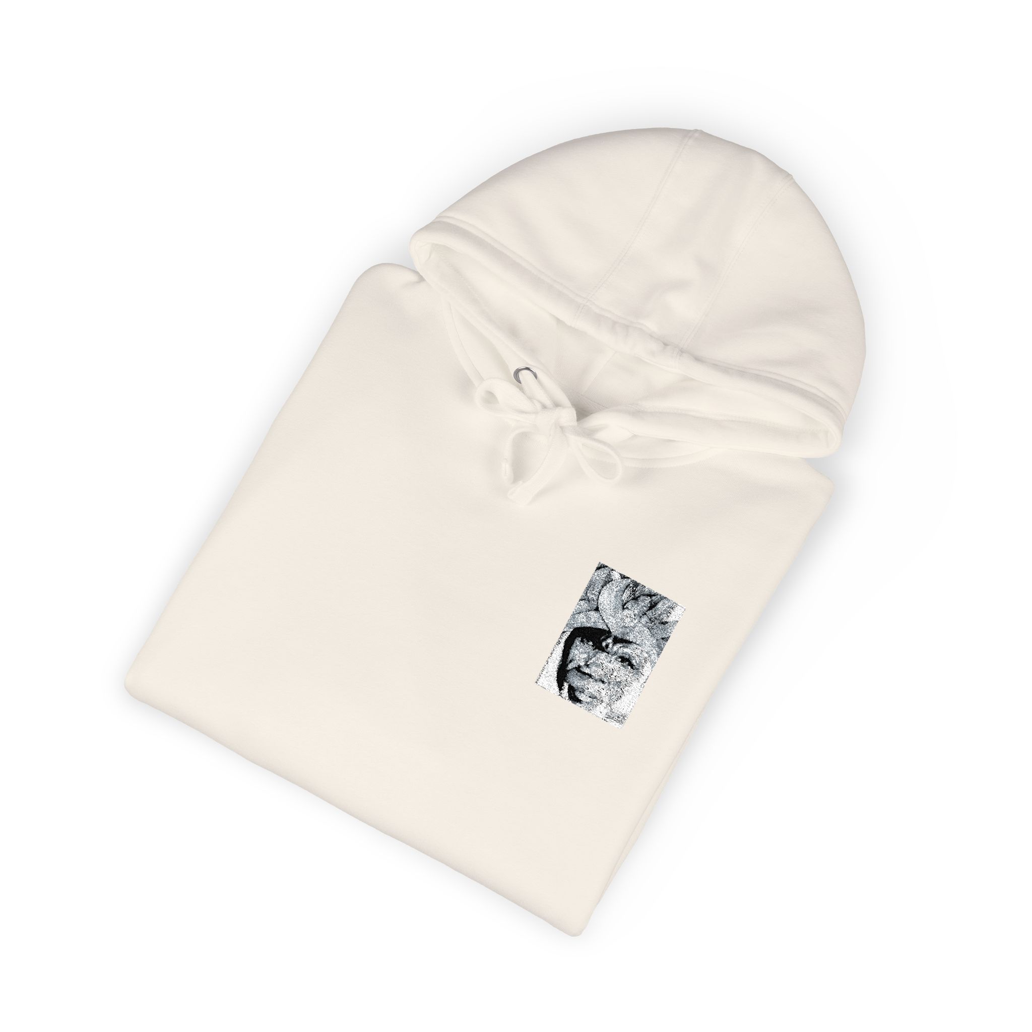 Marble Pocket Graphic Hoodie — Coral Streetwear Pullover - Image 12