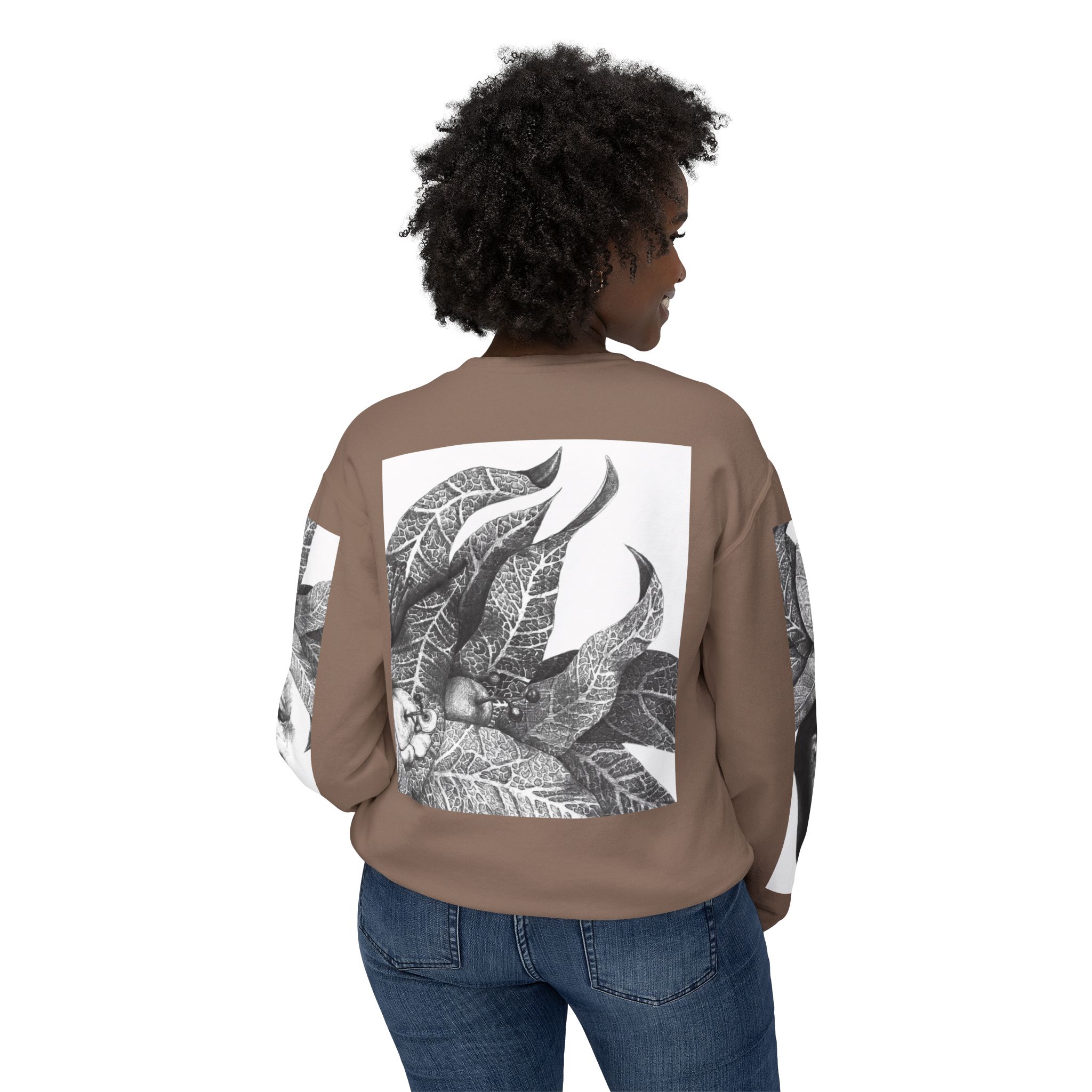 The Original Sunman: Softness & Sustainable Vision - Unisex Lightweight Crewneck Sweatshirt - By Siphiwe Ngwenya - Image 20