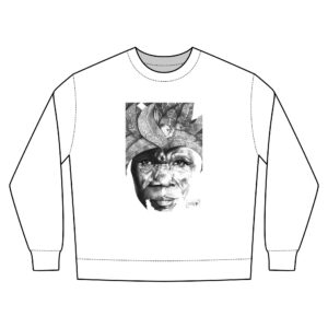 The Original Sunman: Urban Emancipation Crewneck By - Siphiwe Ngwenya
