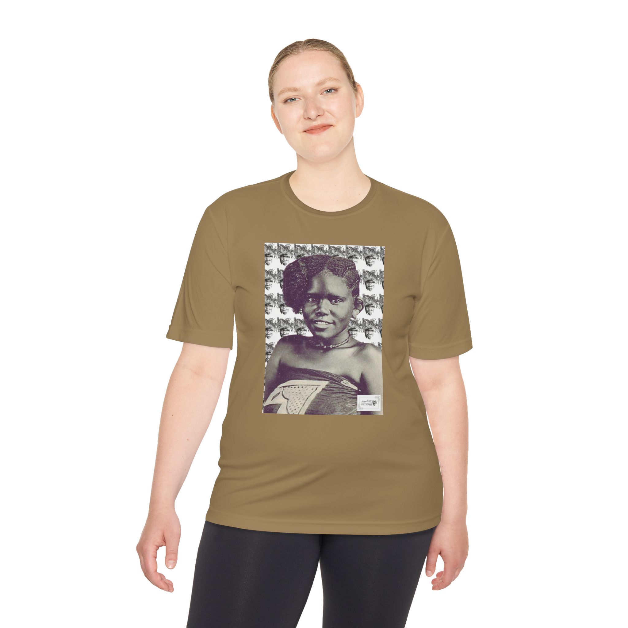 Graphic Tee — Vintage Portrait Black & White Photo Print - Image 24