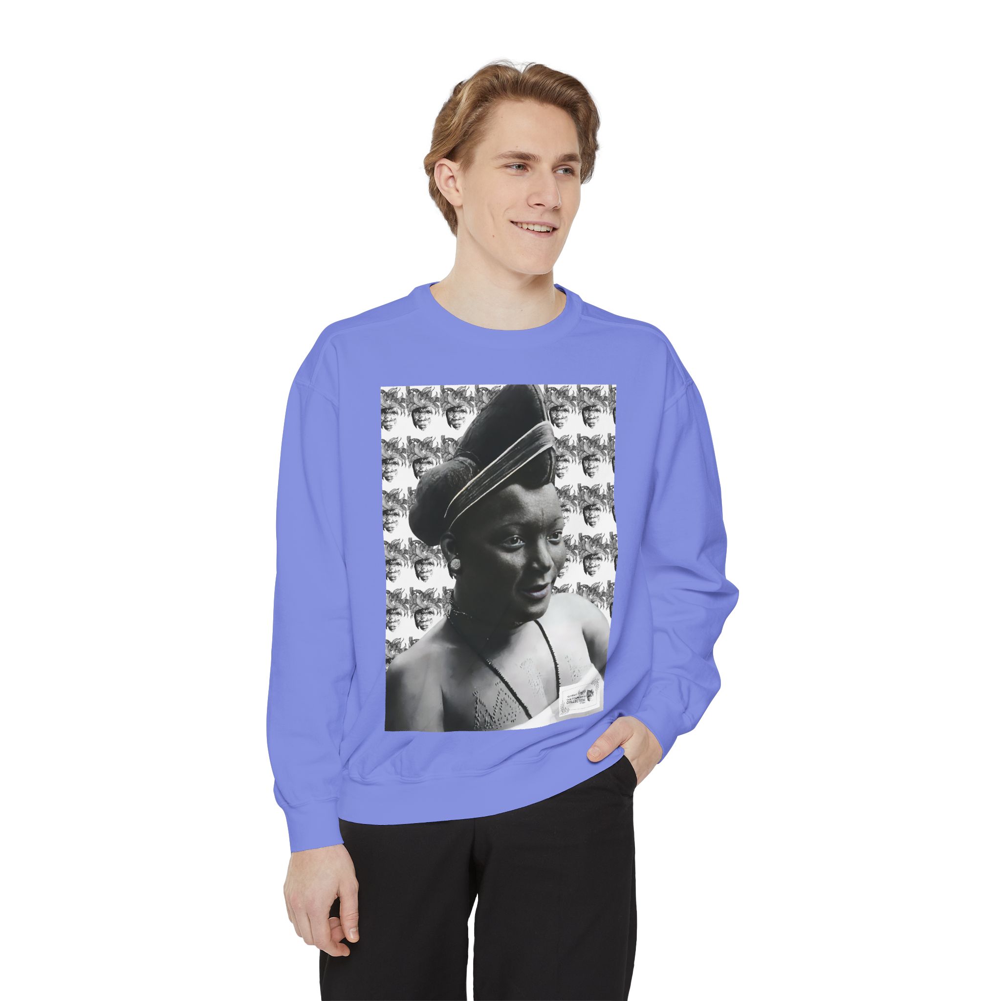 Ancestral Echo: Cultural Heritage Crewneck Unisex Sweatshirt - Image 51