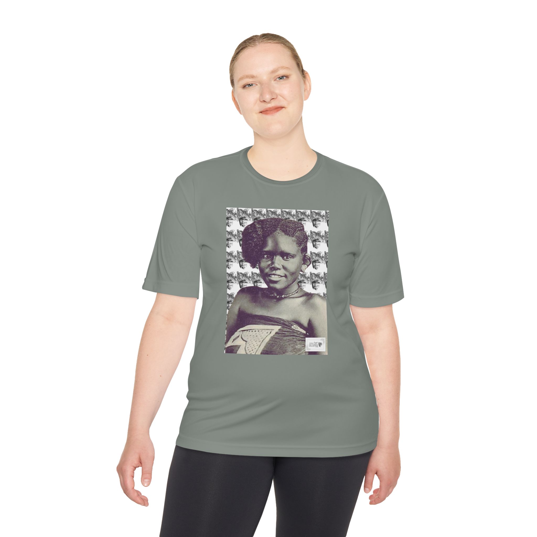 Graphic Tee — Vintage Portrait Black & White Photo Print - Image 40